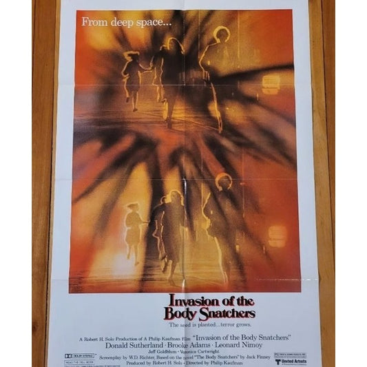 Invasion of the Body Snatchers (1978) Original Movie Poster 27x41 Folded