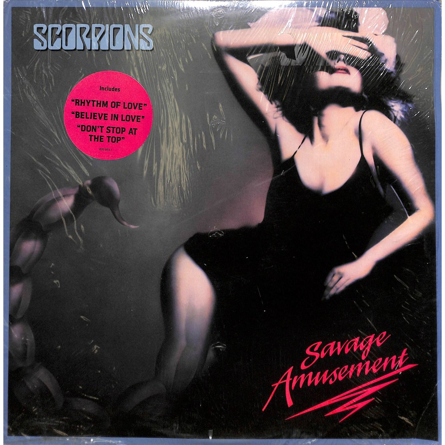 Scorpions Savage Amusement (1988) Mercury-832 963 1