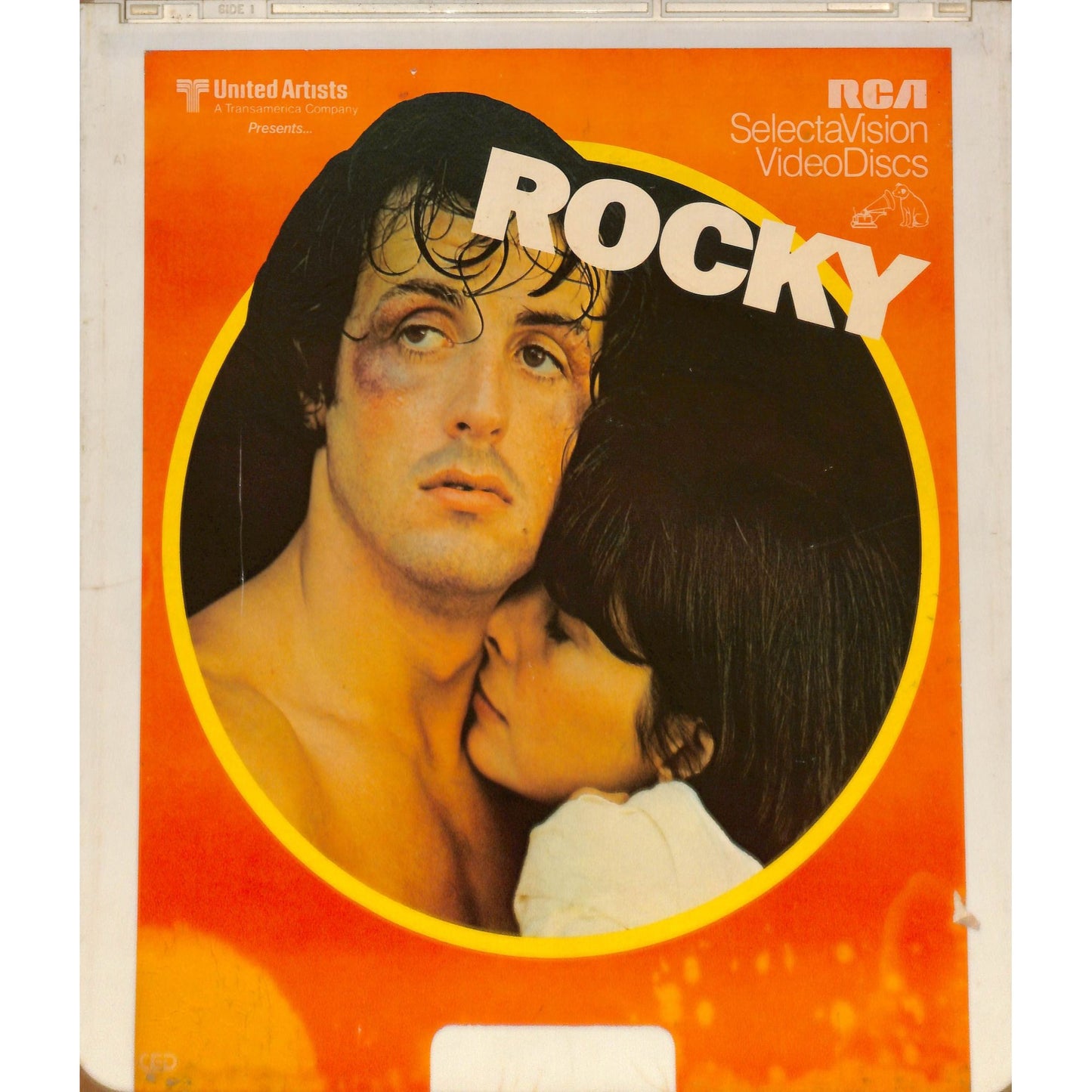 Rocky (1976) Vintage CED RCA SelectaVision Videodisc TESTED WORKING