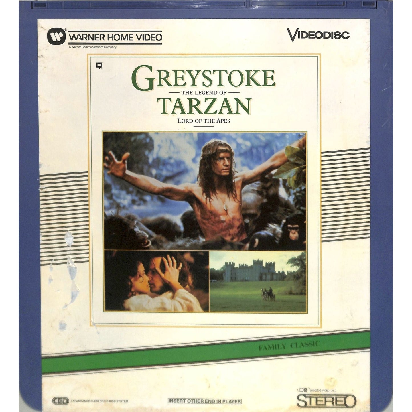 Greystoke: The Legend of Tarzan, Lord of the Apes (1984) Vintage CED Videodisc