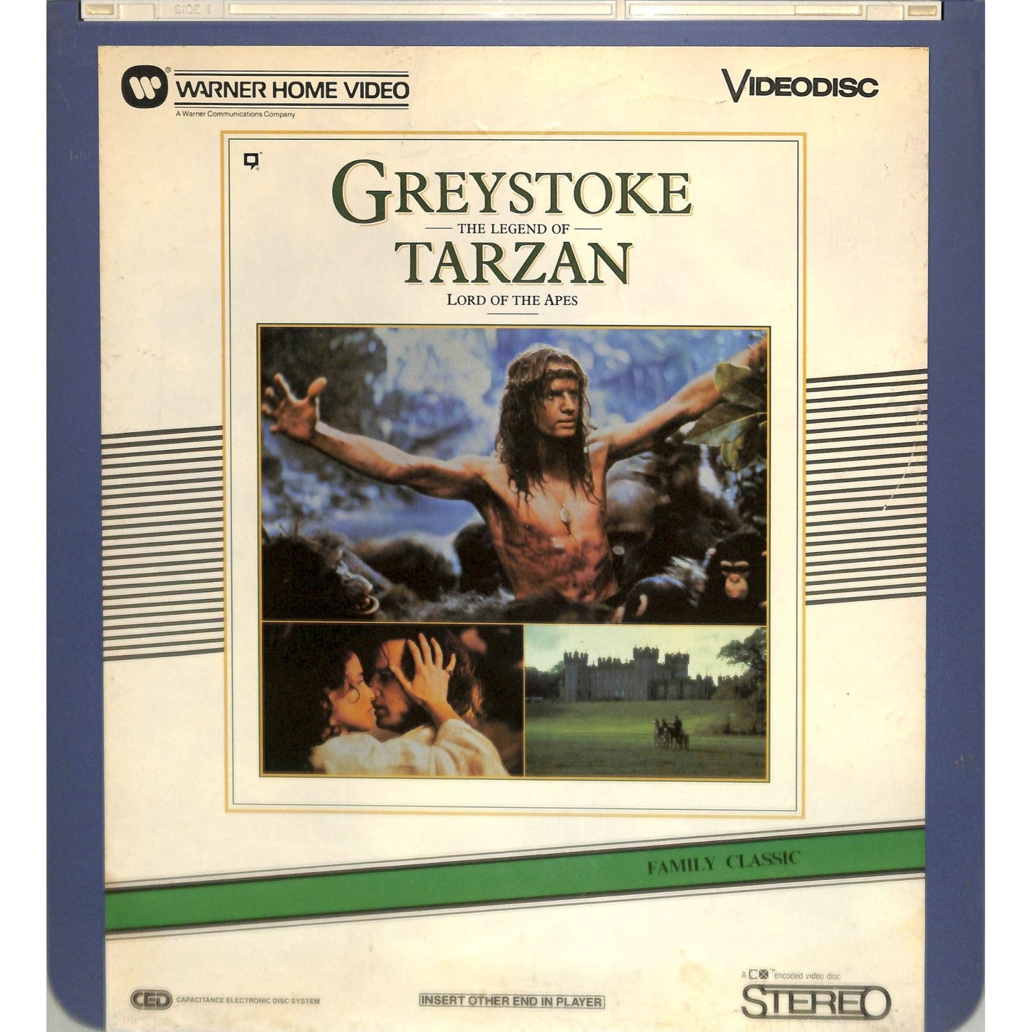 Greystoke: The Legend of Tarzan, Lord of the Apes (1984) Vintage CED Videodisc