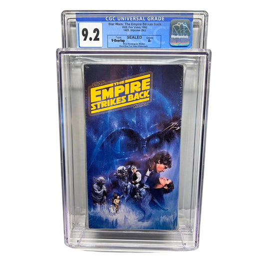 Star Wars: The Empire Strikes Back (VHS) CGC Graded 9.2 SEALED A+