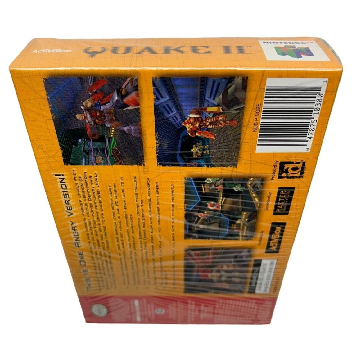 Quake II 2 (Nintendo 64) Complete CIB Nice Cond. Includes Manuals TESTED WORKING
