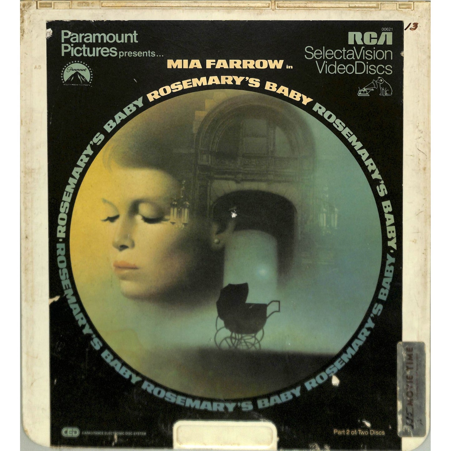 Rosemary's Baby (1968) Vintage Double CED Videodisc