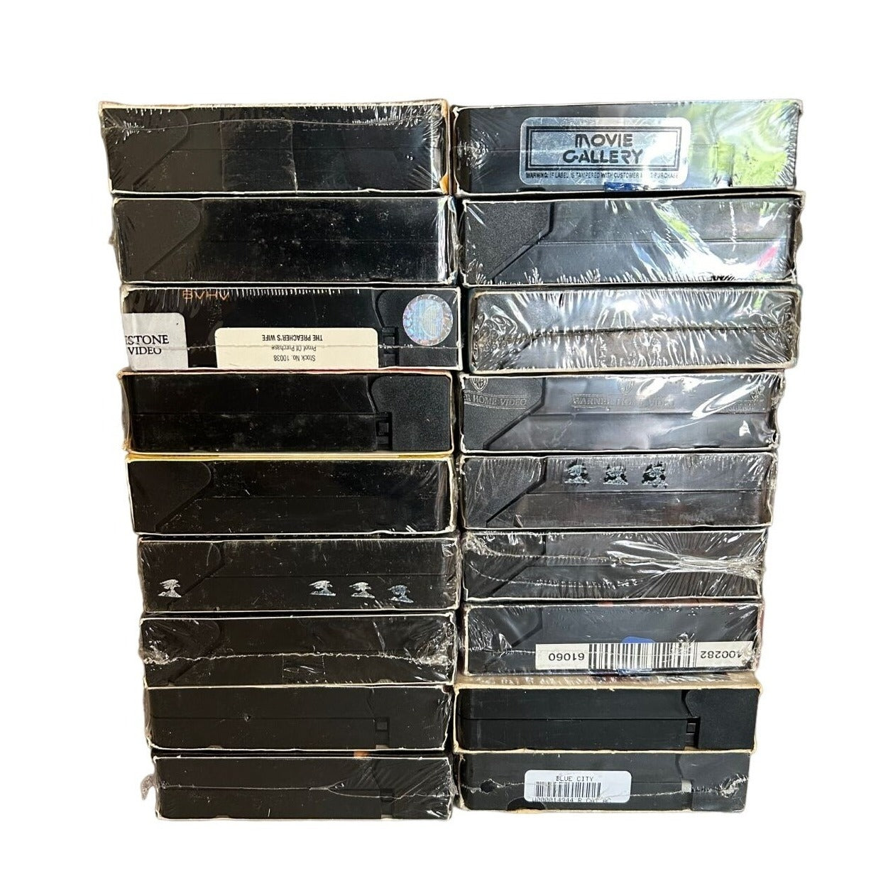 BULK LOT 18 VHS Movies Tapes Used and New some with Watermarks SC1