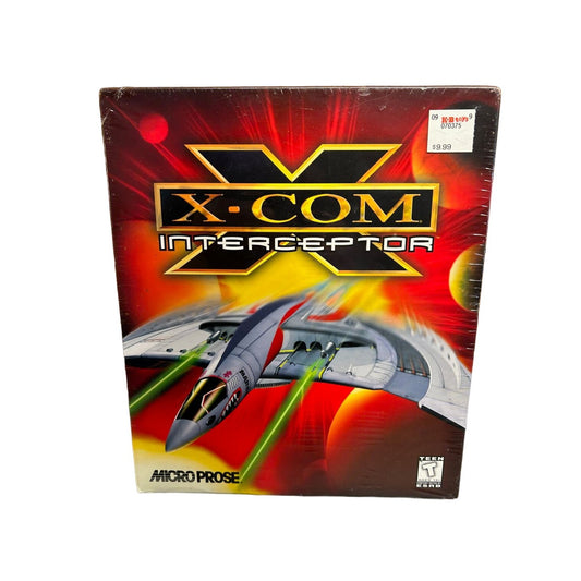 X-Com Interceptor Windows PC Game BRAND NEW SEALED 1998 Release