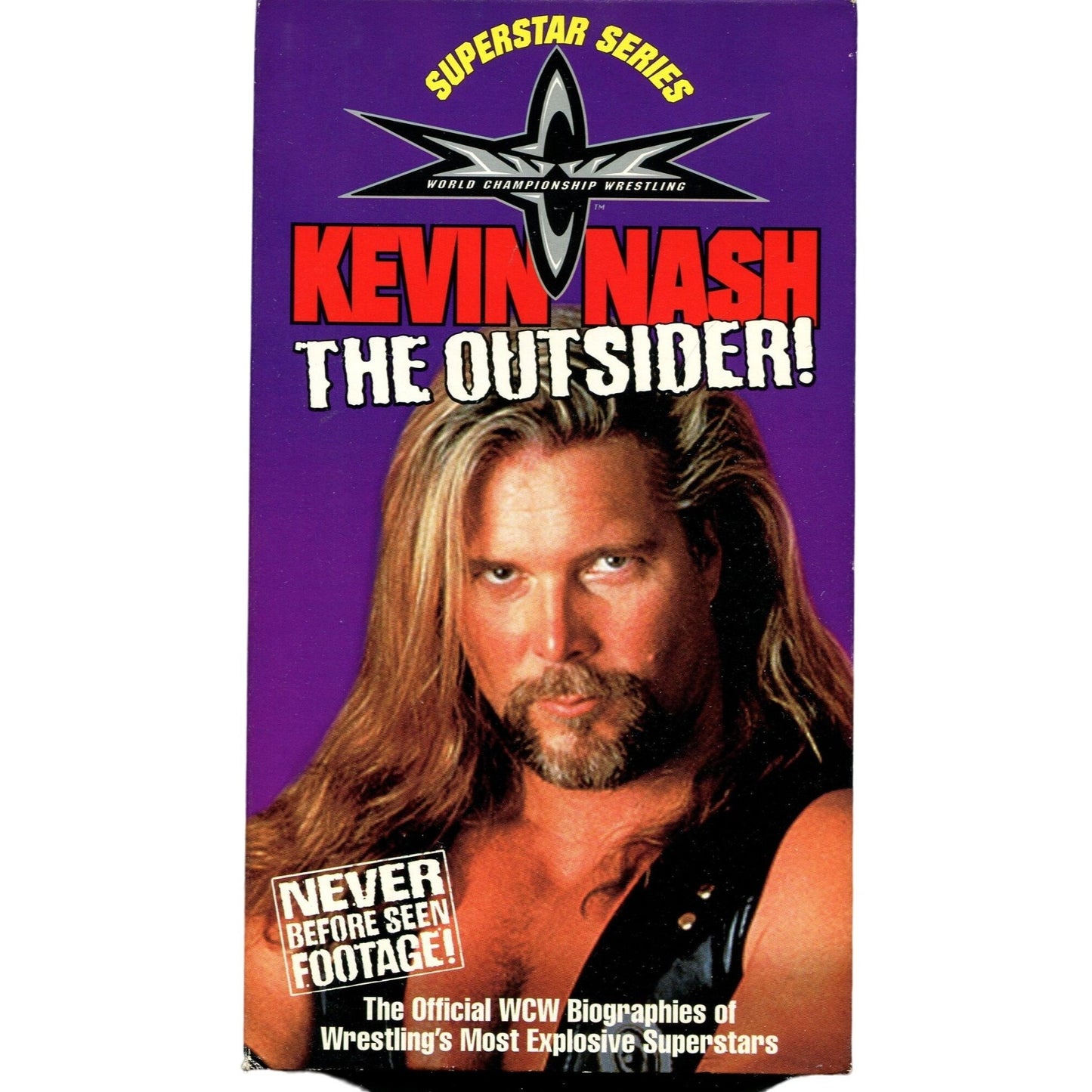 Kevin Nash: The Outsider! (1999) Wrestling VHS Tape