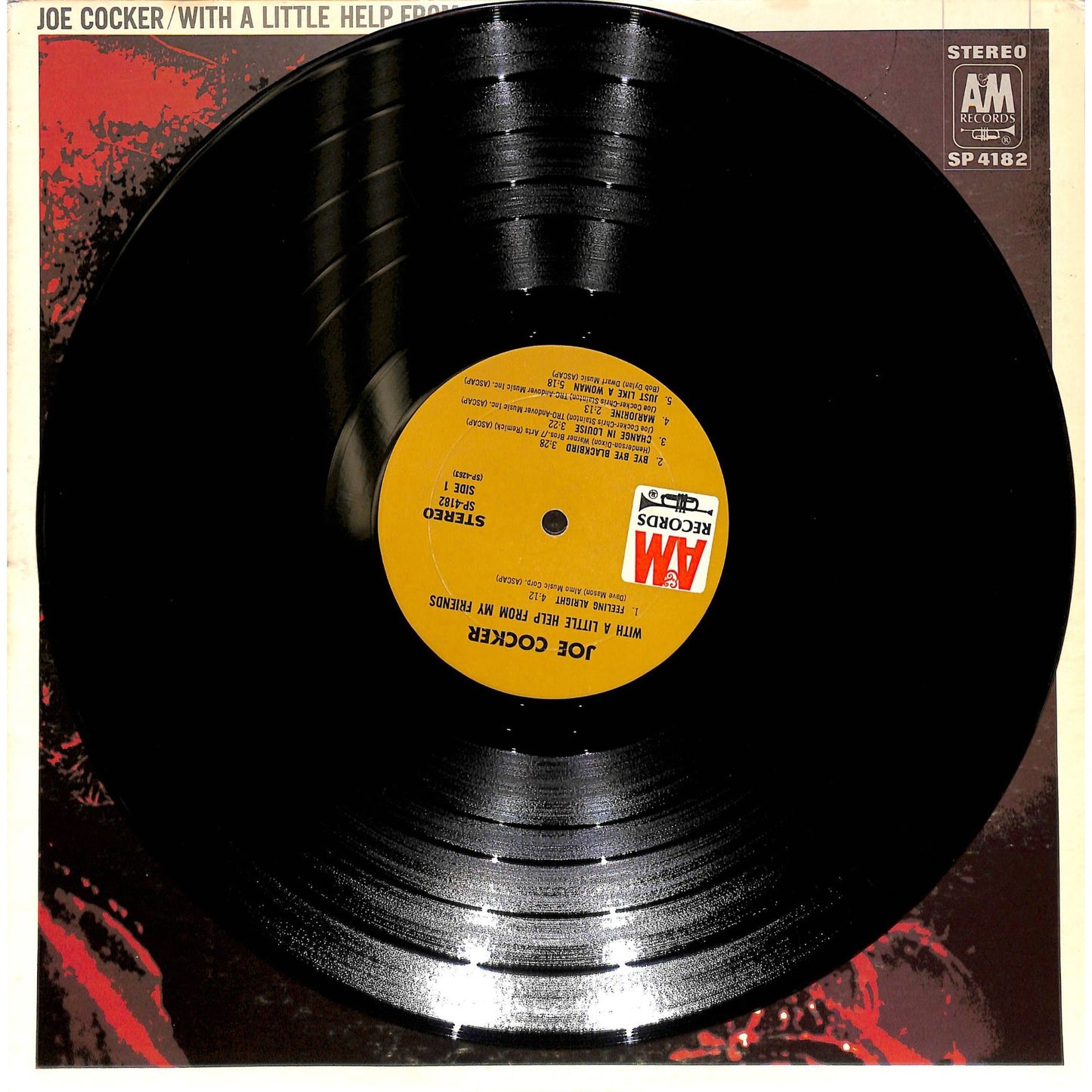 Joe Cocker With a Little Help From My Friends (1969) SP-4182