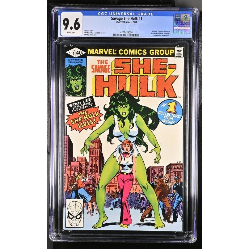Savage She-Hulk #1 CGC 9.6 W Direct Edition