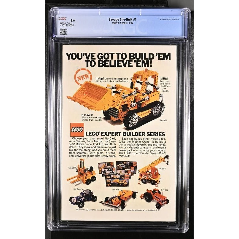 Savage She-Hulk #1 CGC 9.6 W Direct Edition