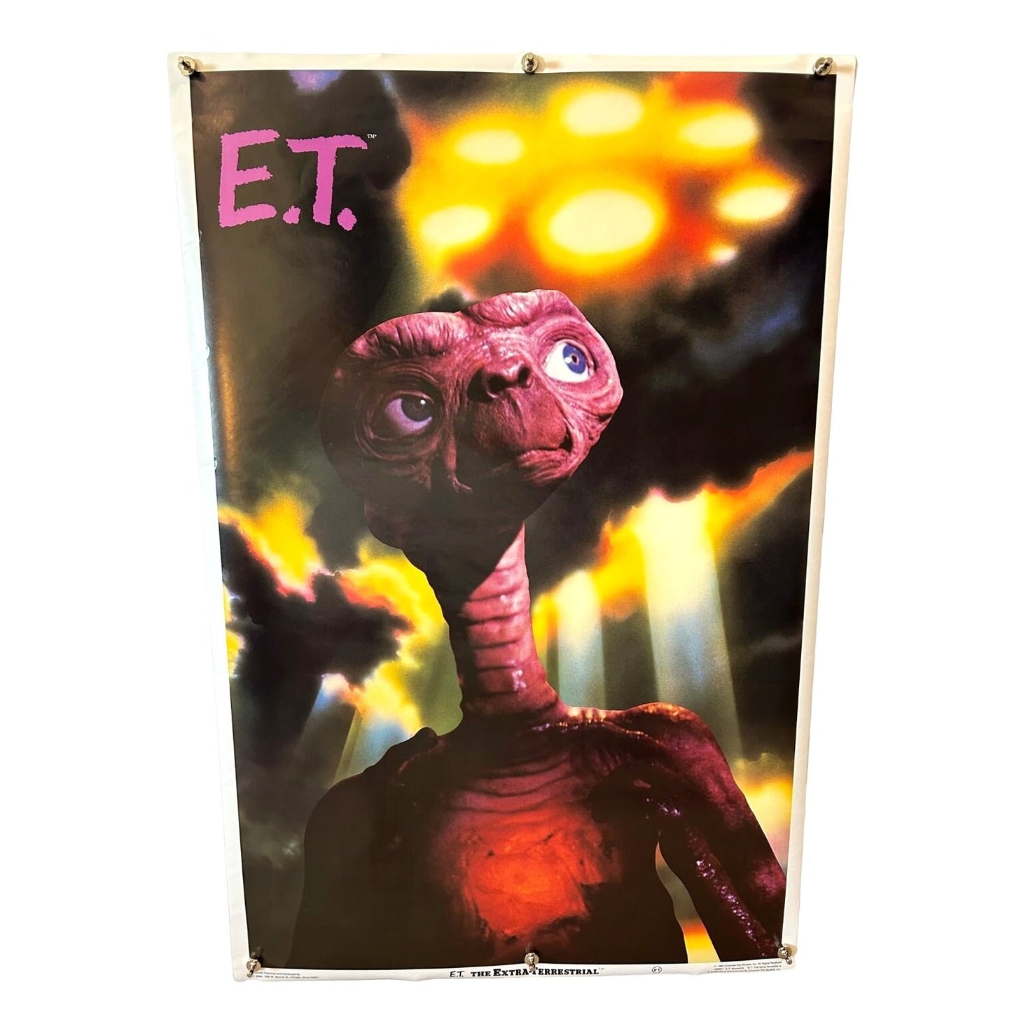 E.T. The Extra Terrestrial Lot of 5 Promo Posters Universal City Studios QA11