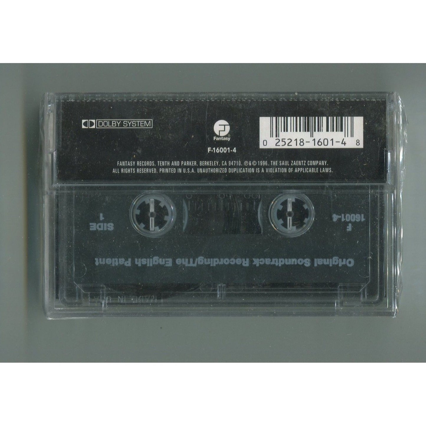 The English Patient Cassette Tape NEW SEALED UNUSED