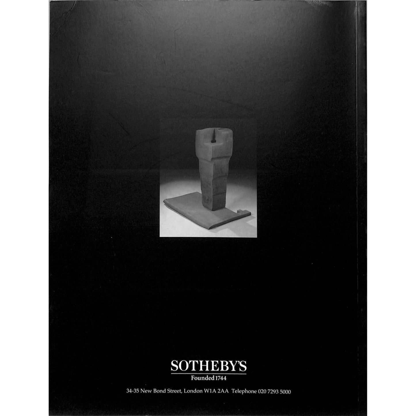 Sotheby's Contemporary Art Auction Catalog October 21, 1999