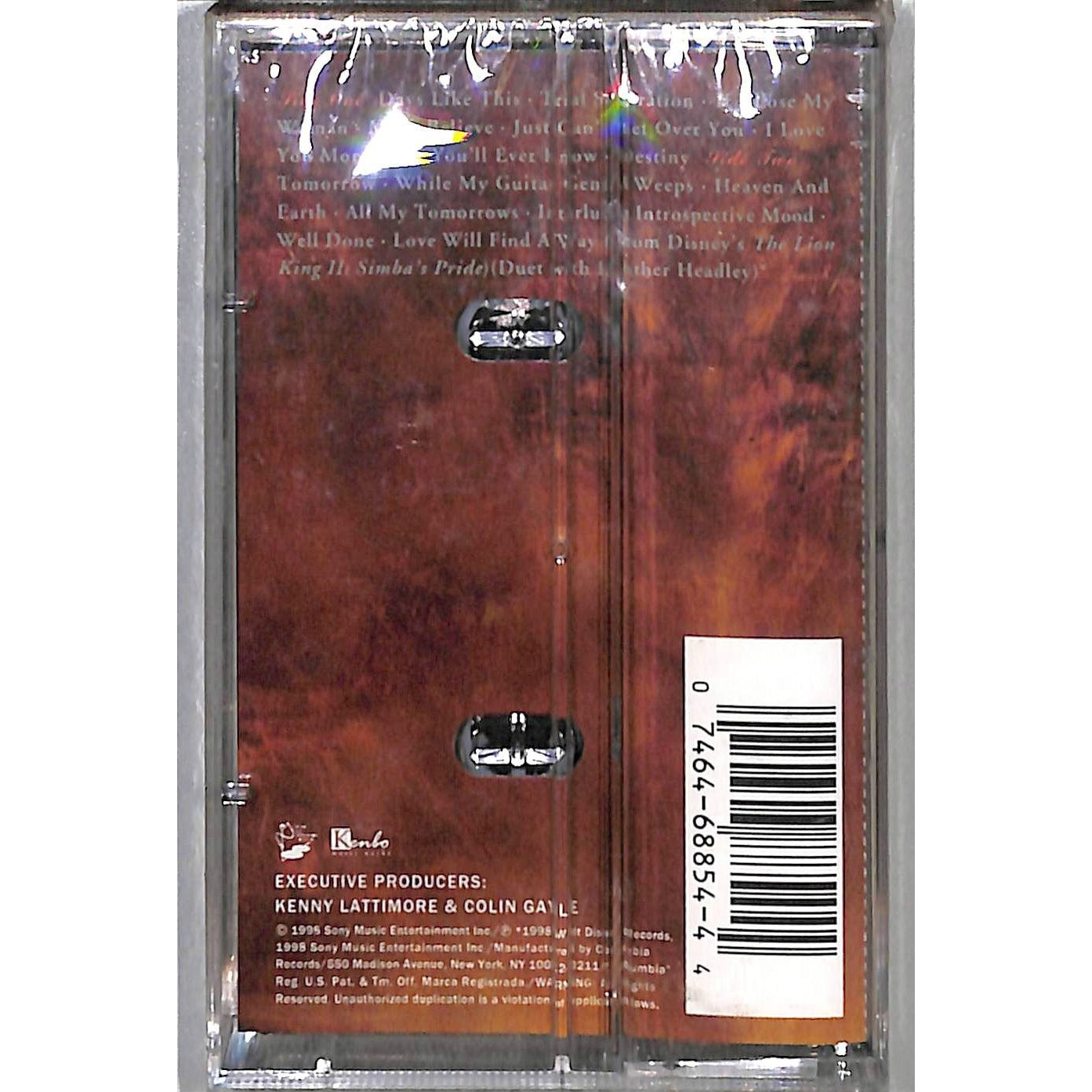 Kenny Lattimore 1998, "From the Soul of Man" Brand New Sealed Cassette