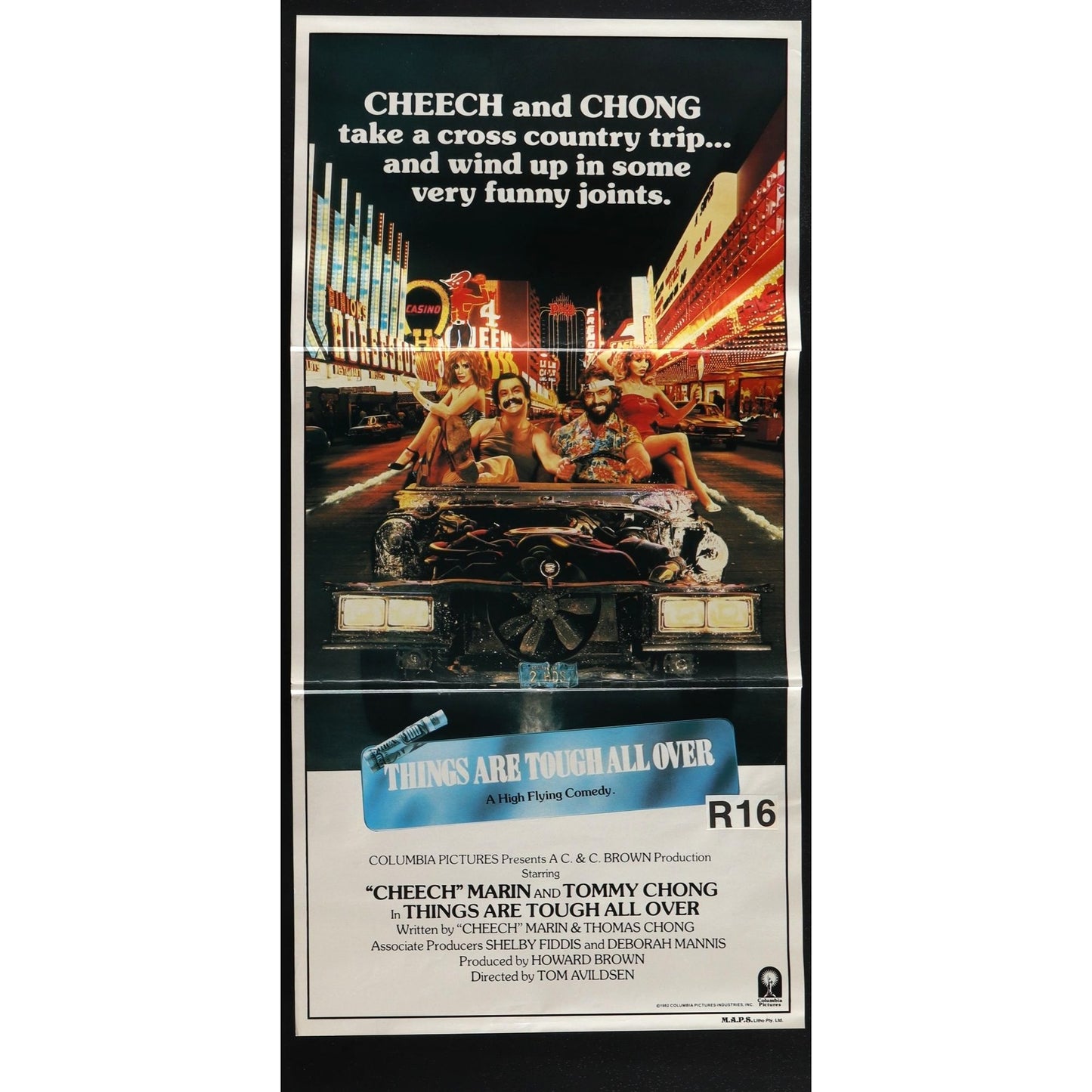Things Are Tough All Over (1982) Original Australian Daybill Movie Poster