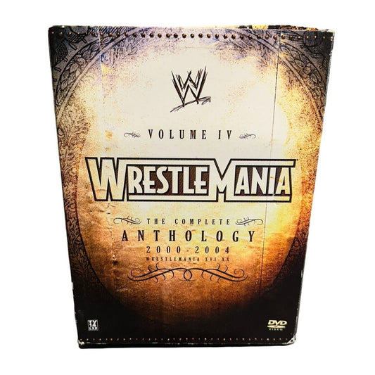 WWE WrestleMania: The Complete Anthology, Vol. IV, 2000-2004 DVD