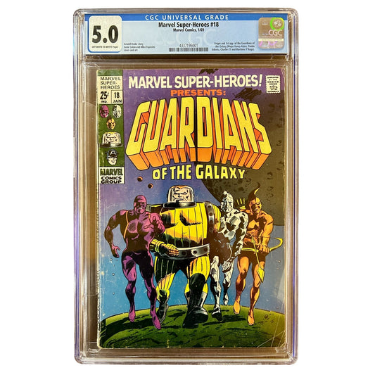 Marvel Super-Heros #18 CGC Graded 5.0