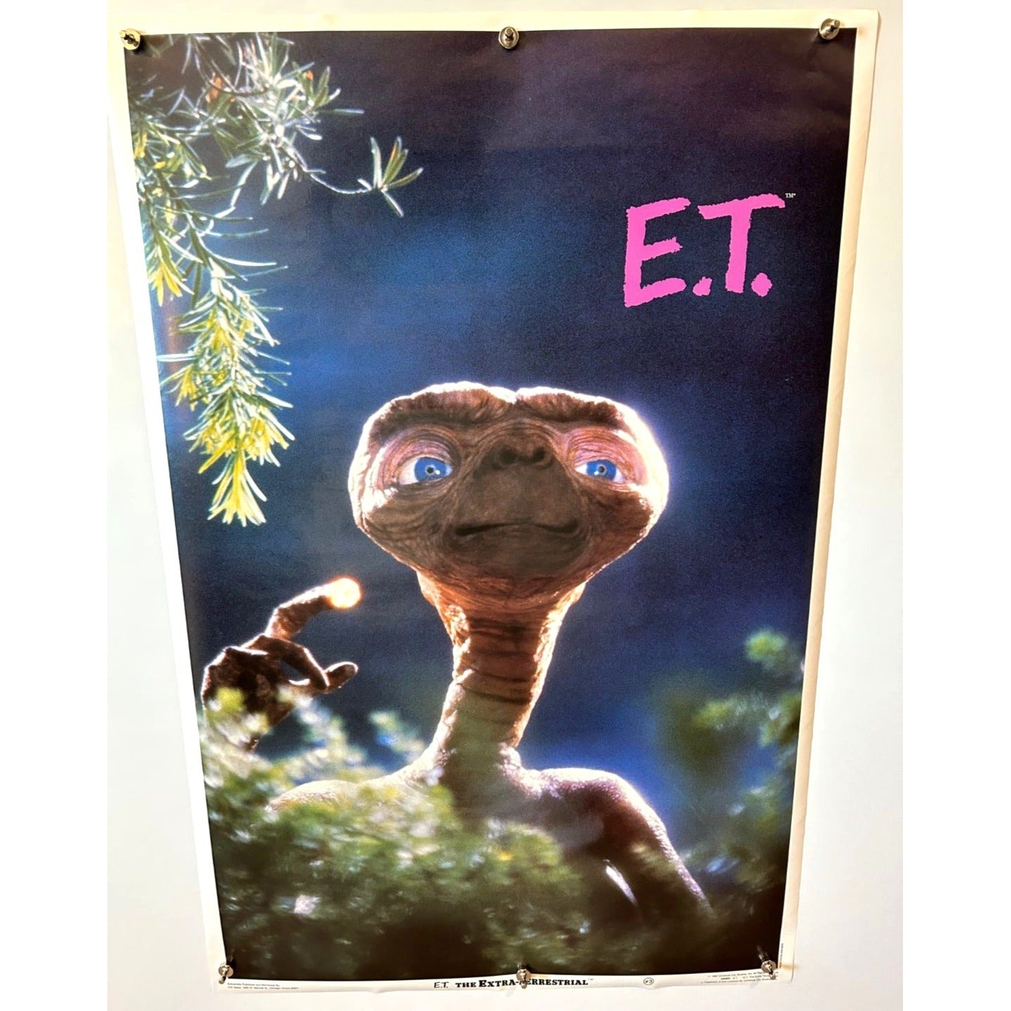 E.T. The Extra Terrestrial Lot of 5 Promo Posters Universal City Studios QA11