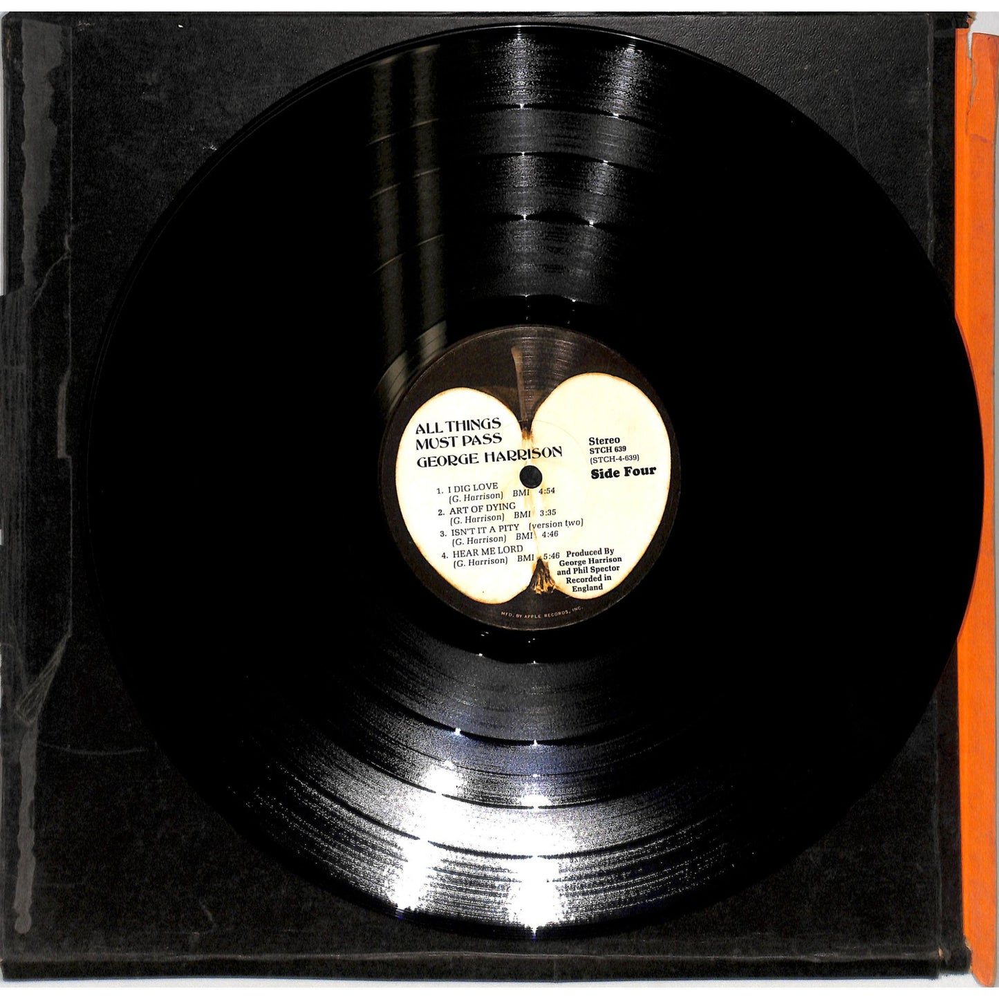 George Harrison - All Things Must Pass Vinyl Record STCH 639