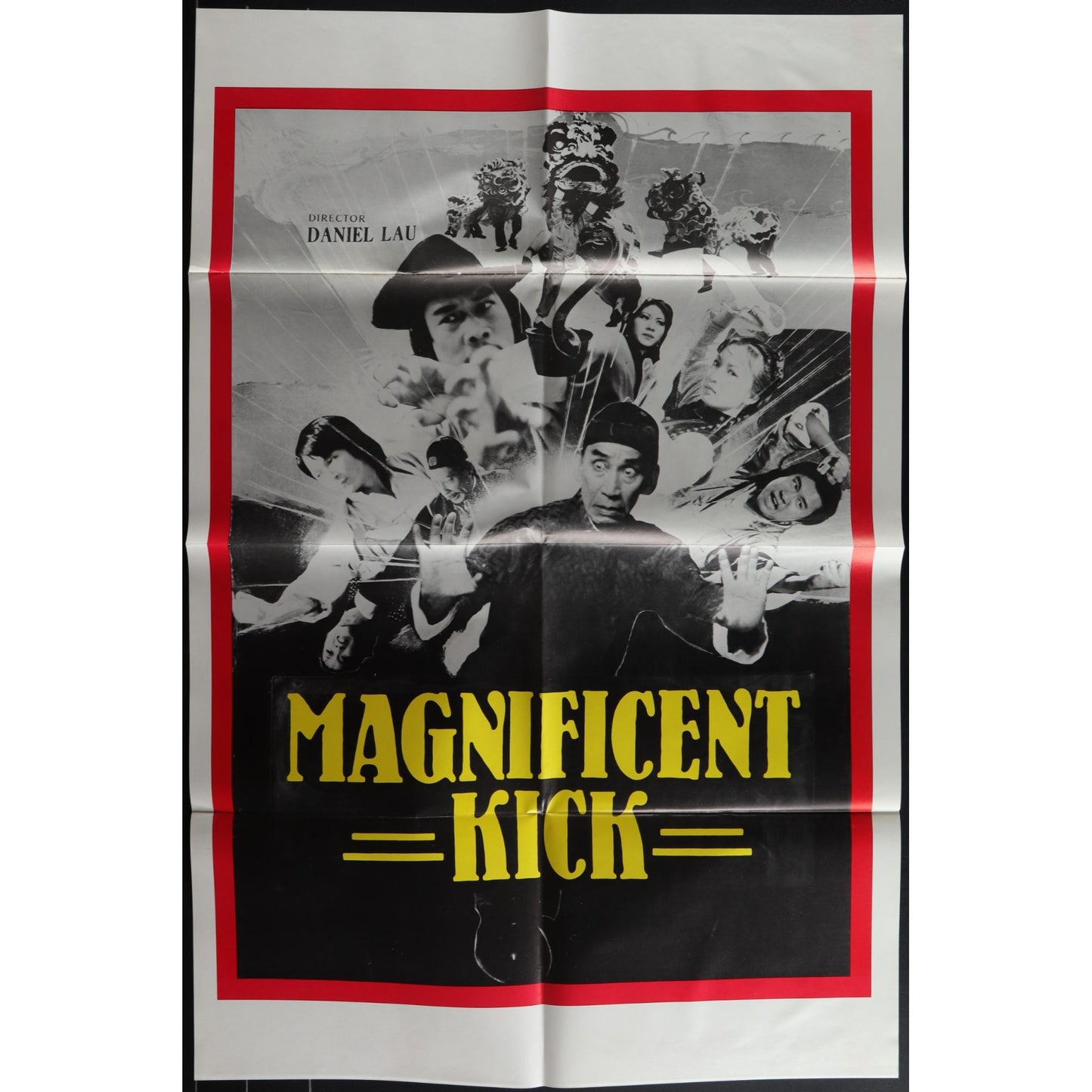 Magnificent Kick (1980) Original Movie Poster Folded 27x41EM8-435