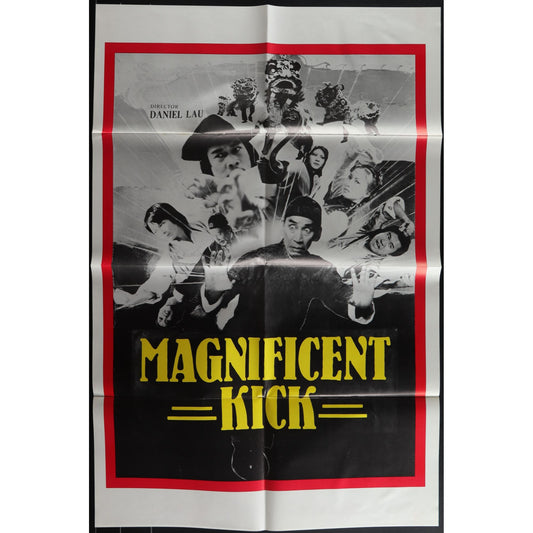 Magnificent Kick (1980) Original Movie Poster Folded 27x41EM8-435