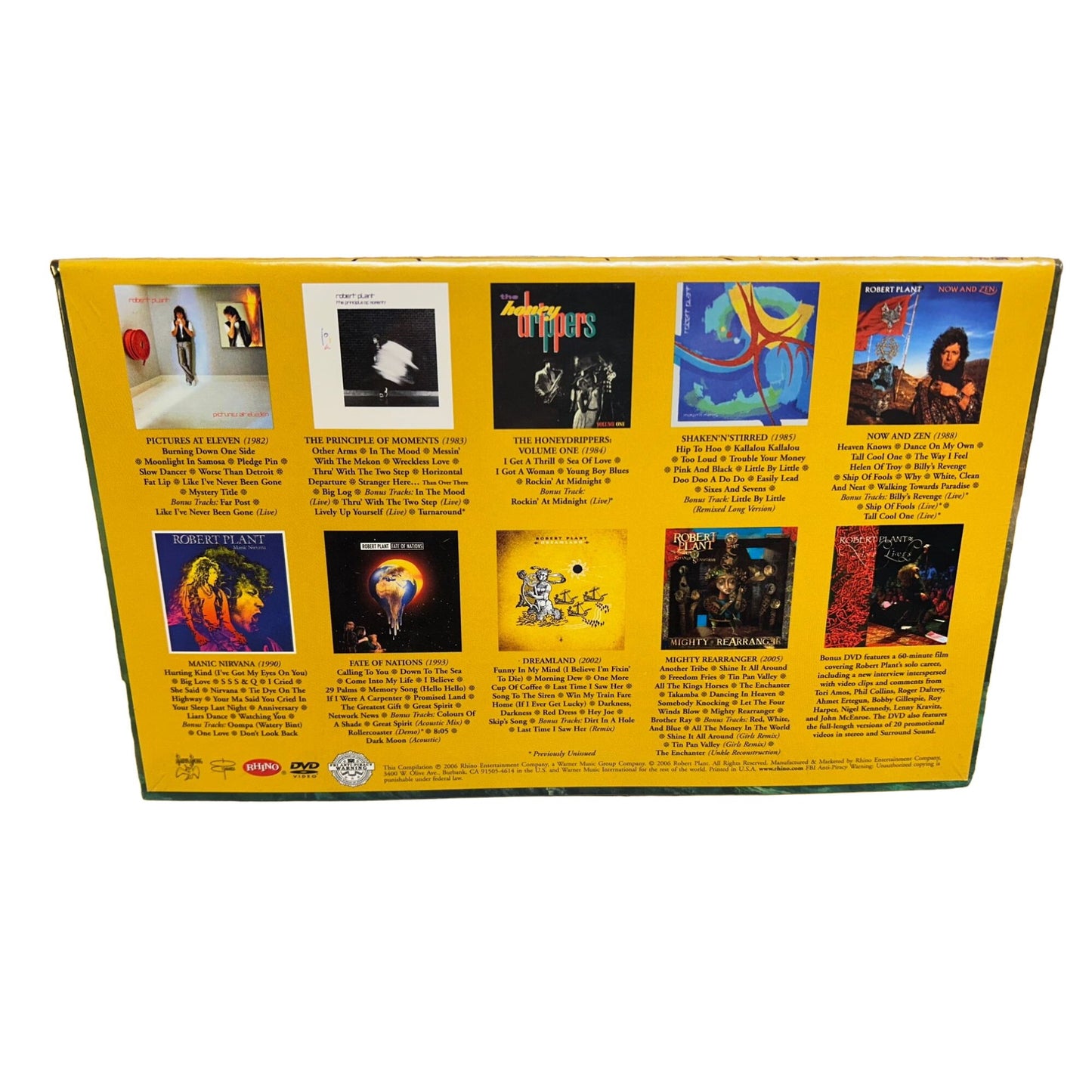 Robert Plant - Nine Lives CD Box Set Rhino Records 2006 BRAND NEW SEALED