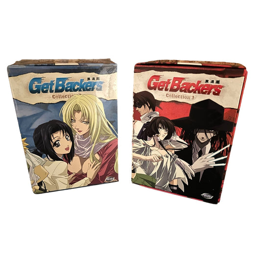 GetBackers Collection 1 & 2 Box Sets Japanese Anime Series Volume 1-10