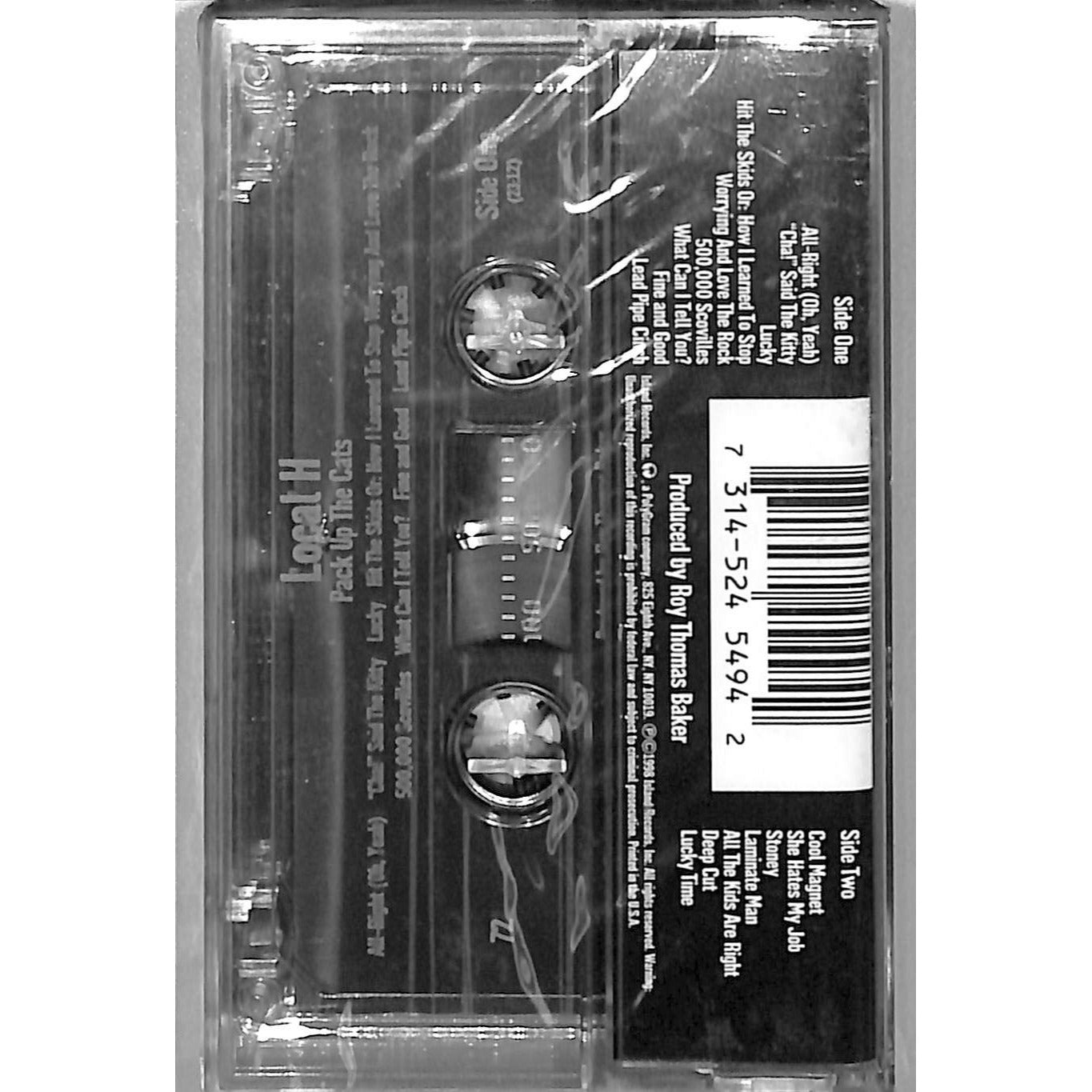 Local H - Pack Up the Cats (1998) BRAND NEW SEALED Cassette