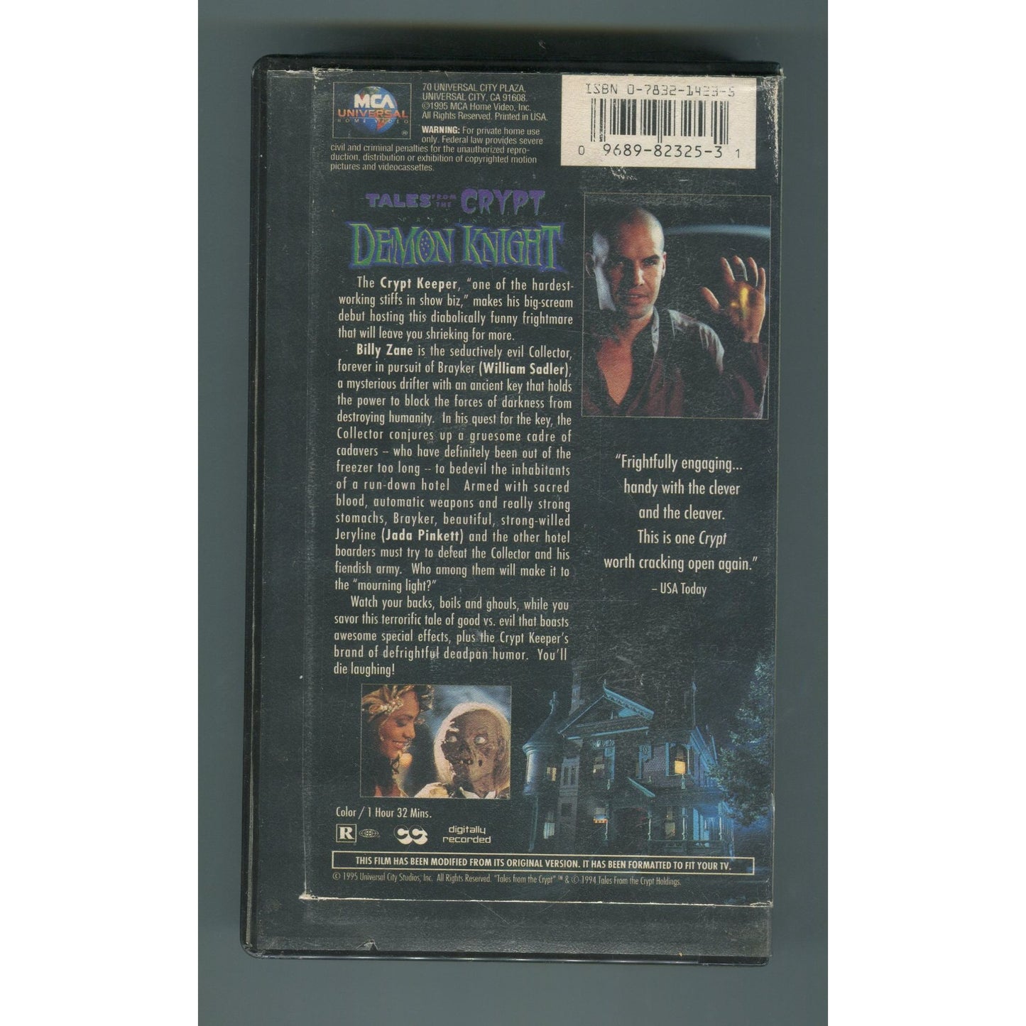 Tales From the Crypt Demon Knight 1995 VHS With Case
