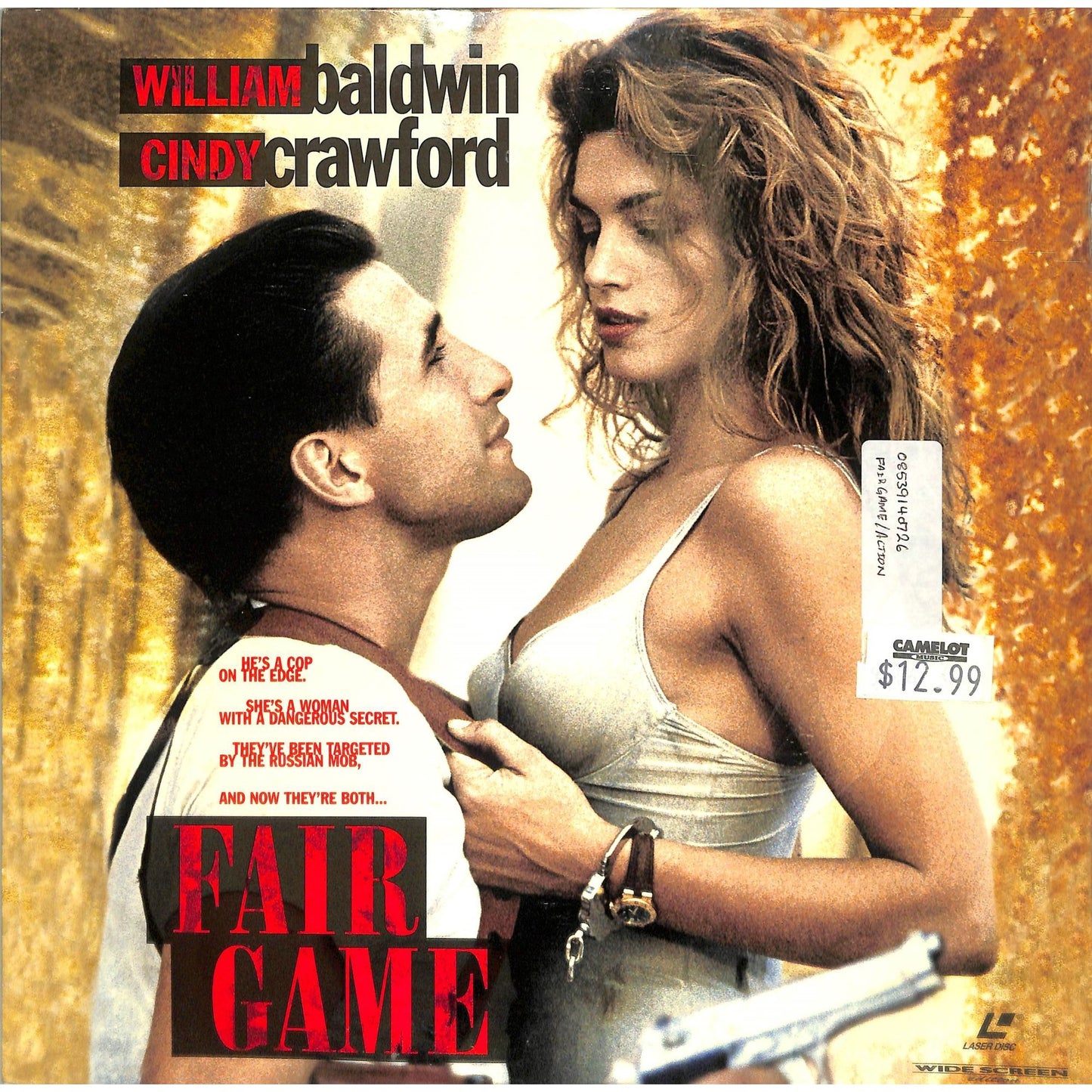 Fair Game (1995) Laserdisc Video