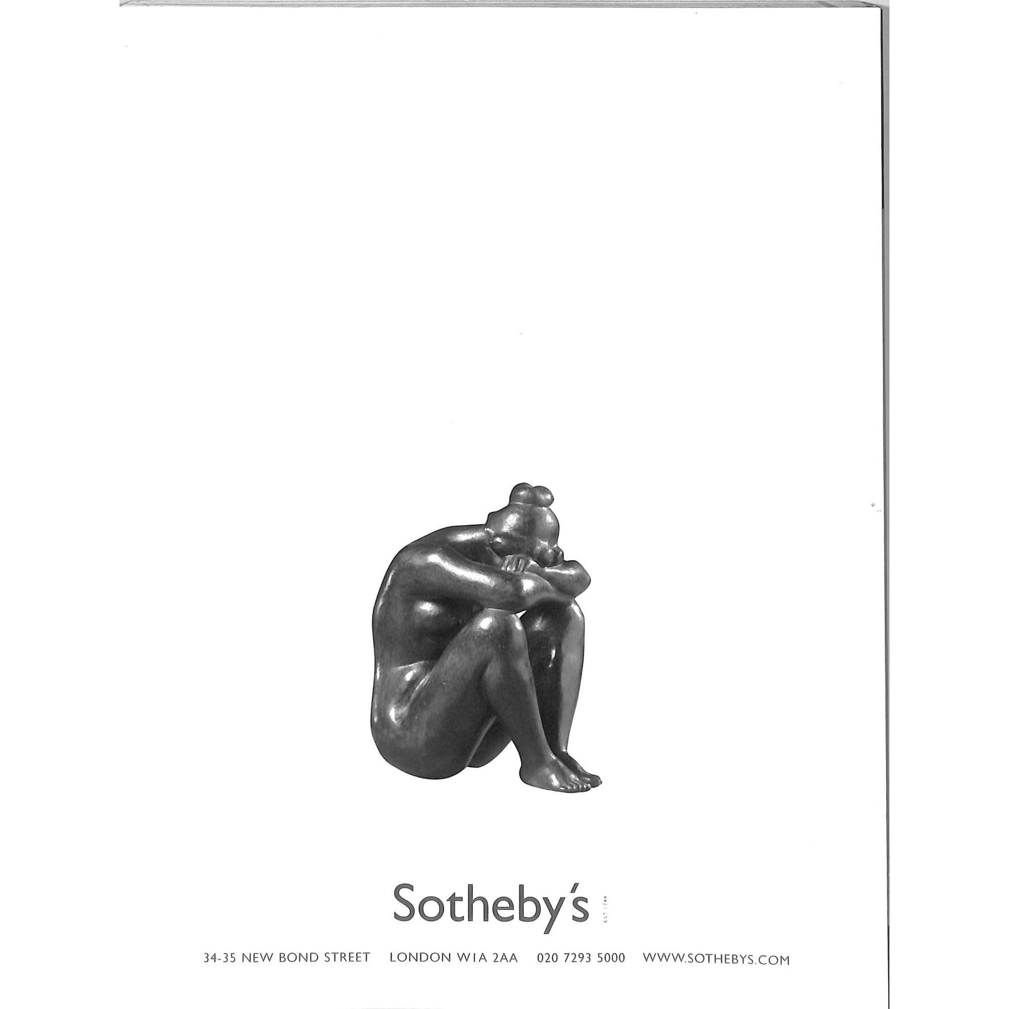 Sotheby's Impressionist and Modern Art Auction Catalog Feb 5, 2003