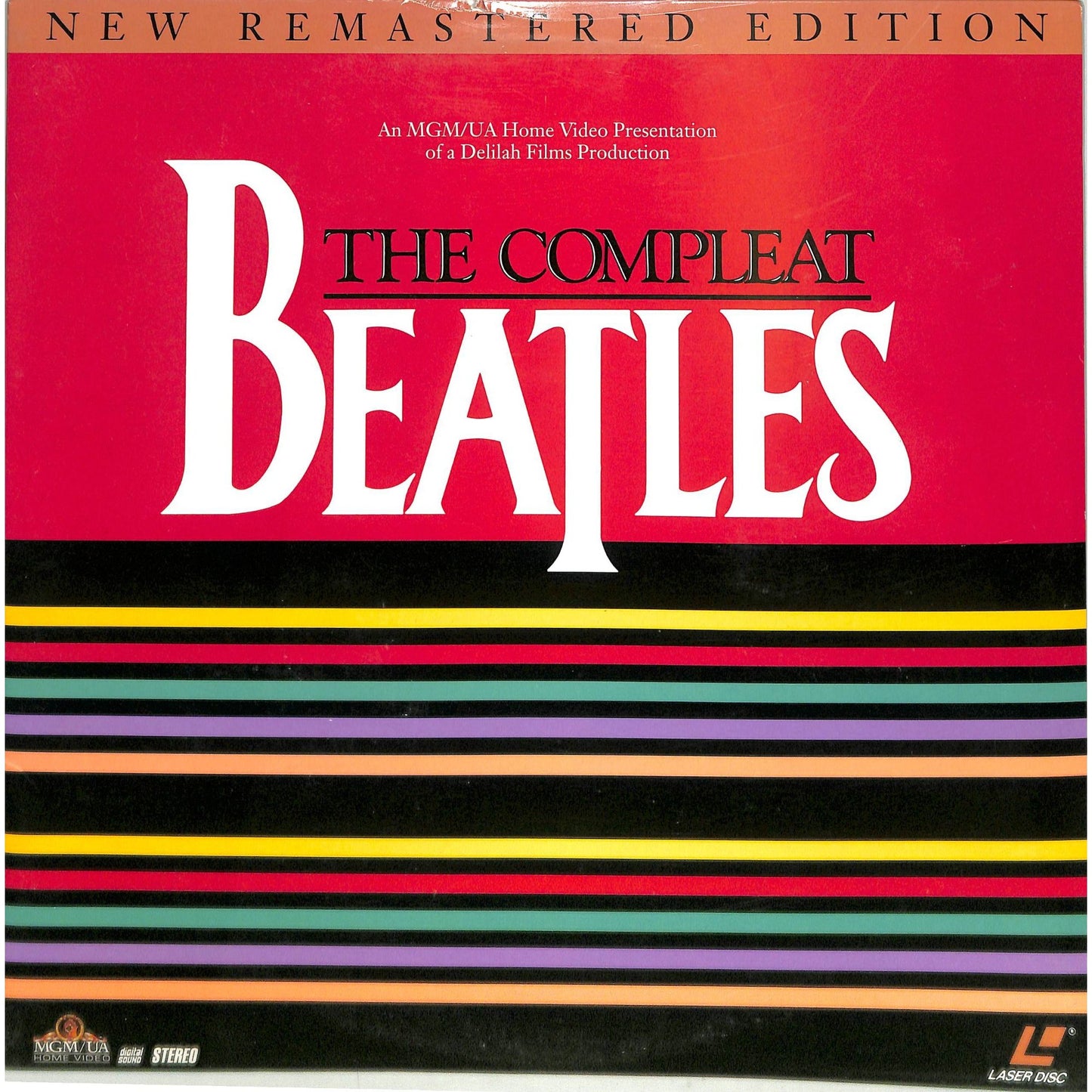 The Compleat Beatles (1982) Laserdisc Video