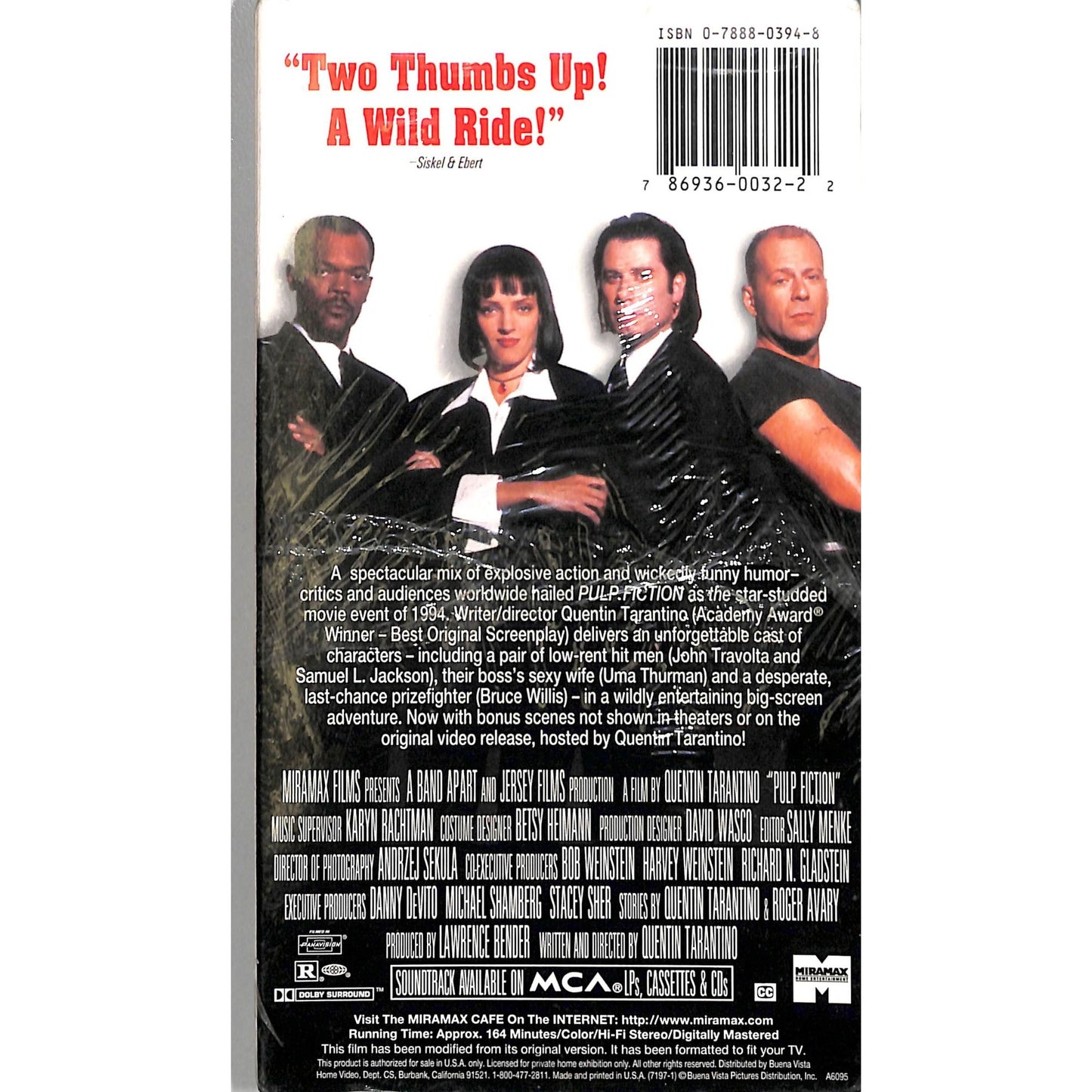 Pulp Fiction (1994) BRAND NEW SEALED VHS