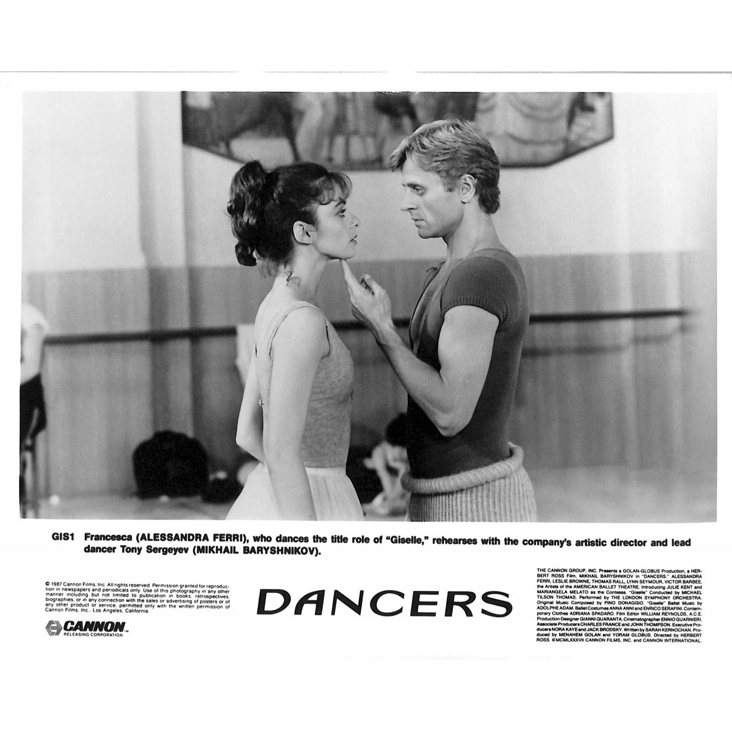 Dancers (1987) Movie Still Full Set 8x10