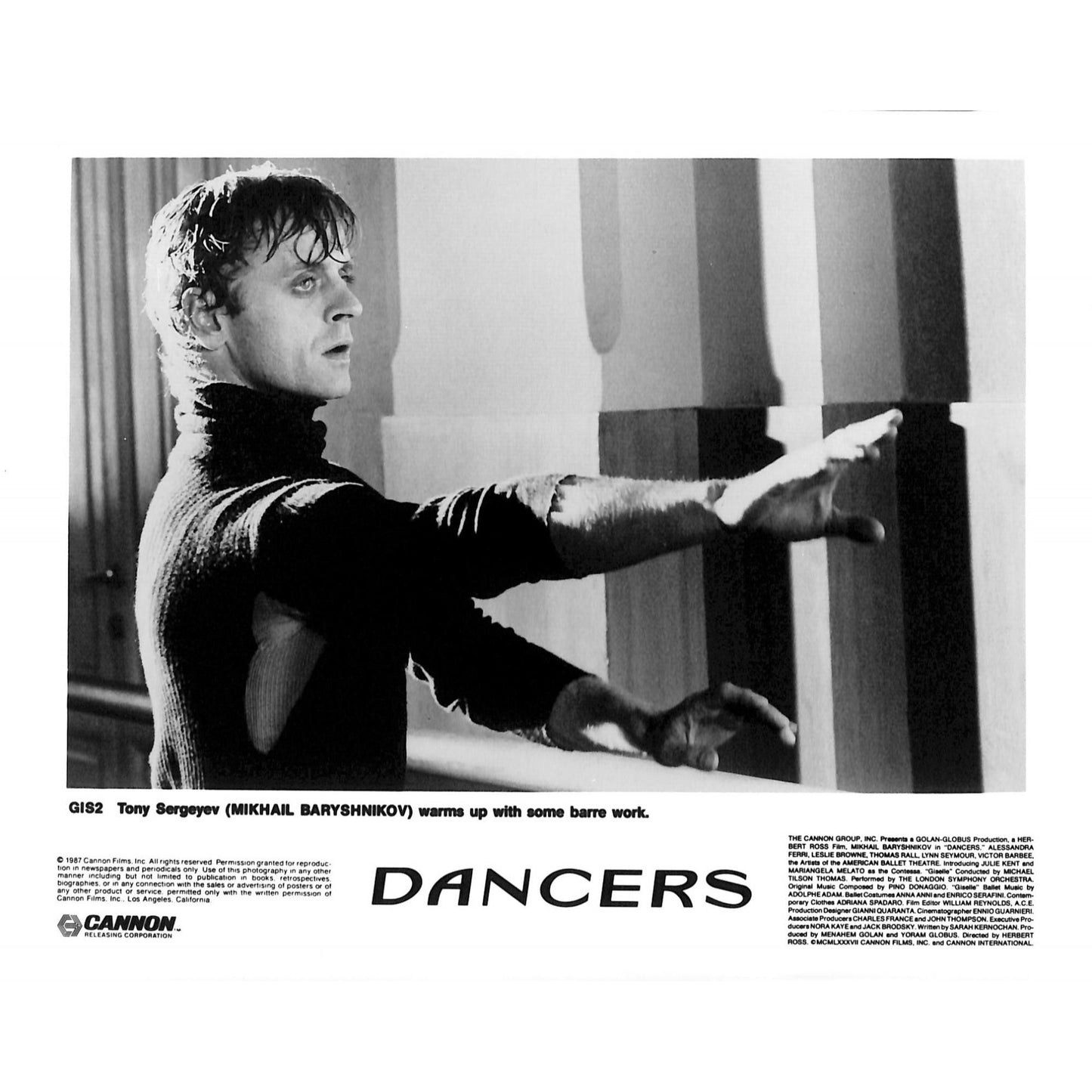 Dancers (1987) Movie Still Full Set 8x10
