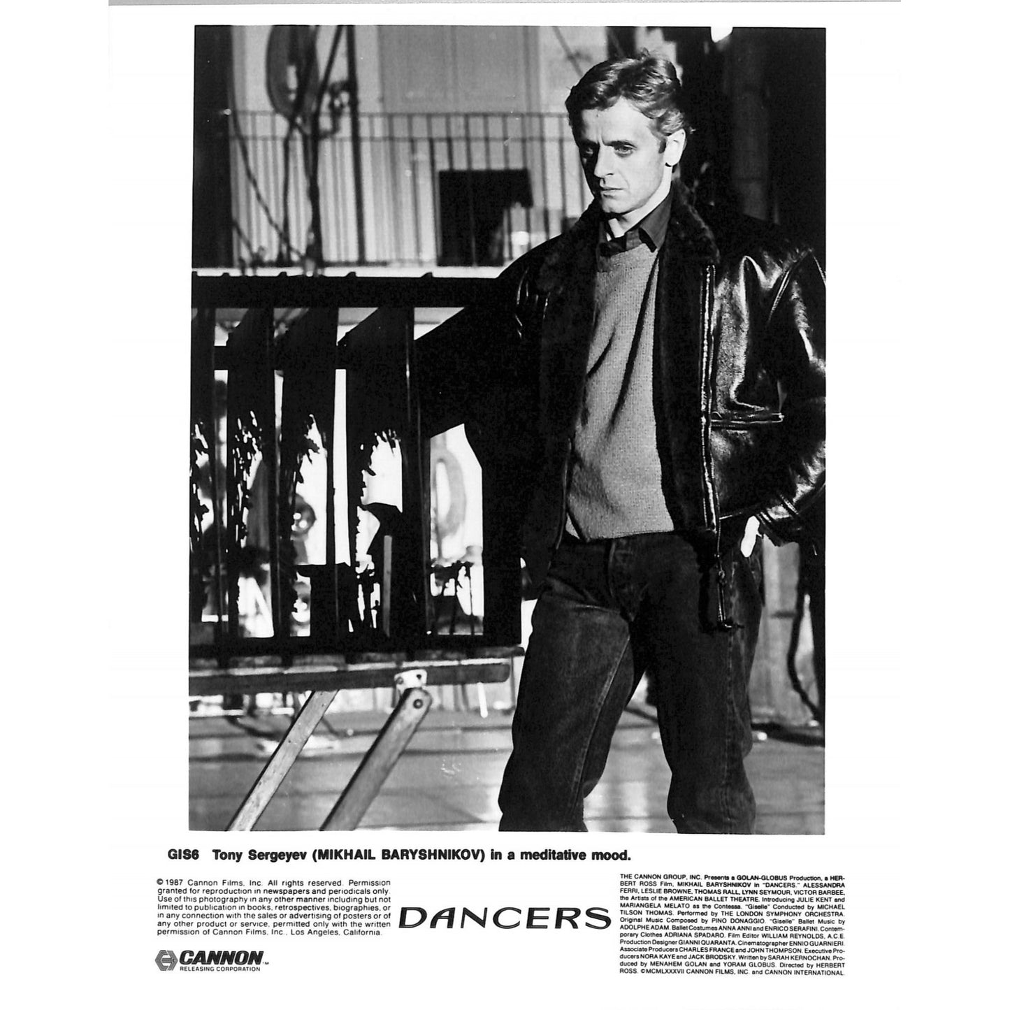 Dancers (1987) Movie Still Full Set 8x10