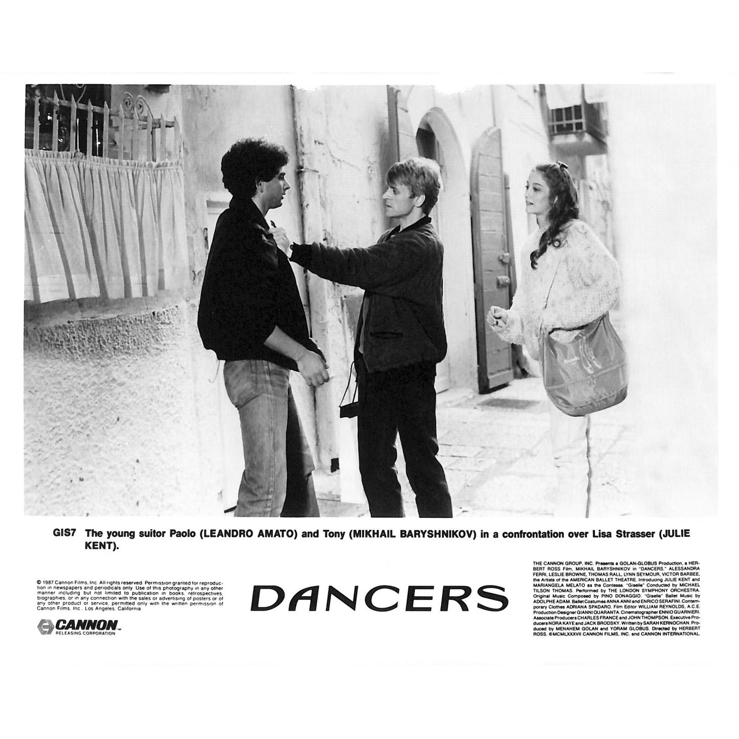 Dancers (1987) Movie Still Full Set 8x10