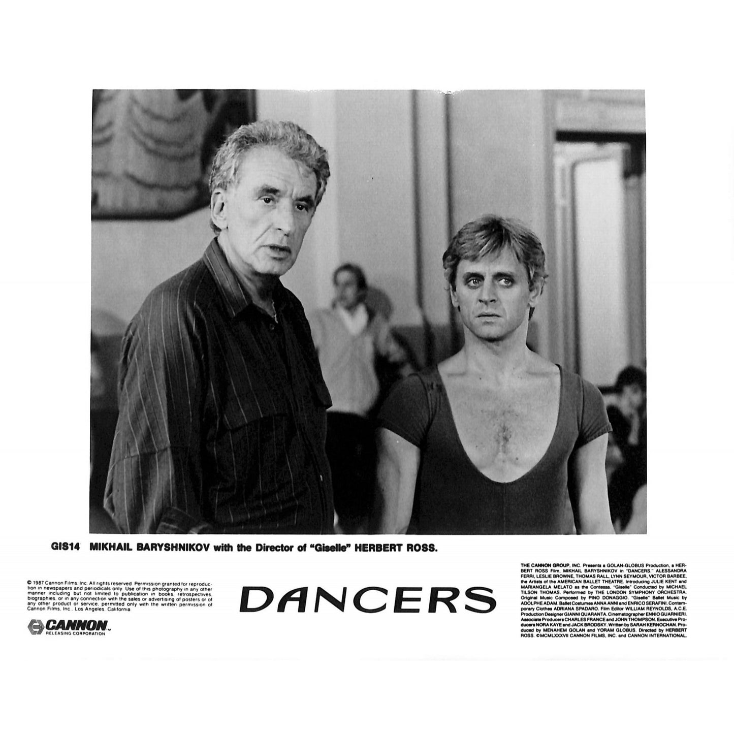 Dancers (1987) Movie Still Full Set 8x10
