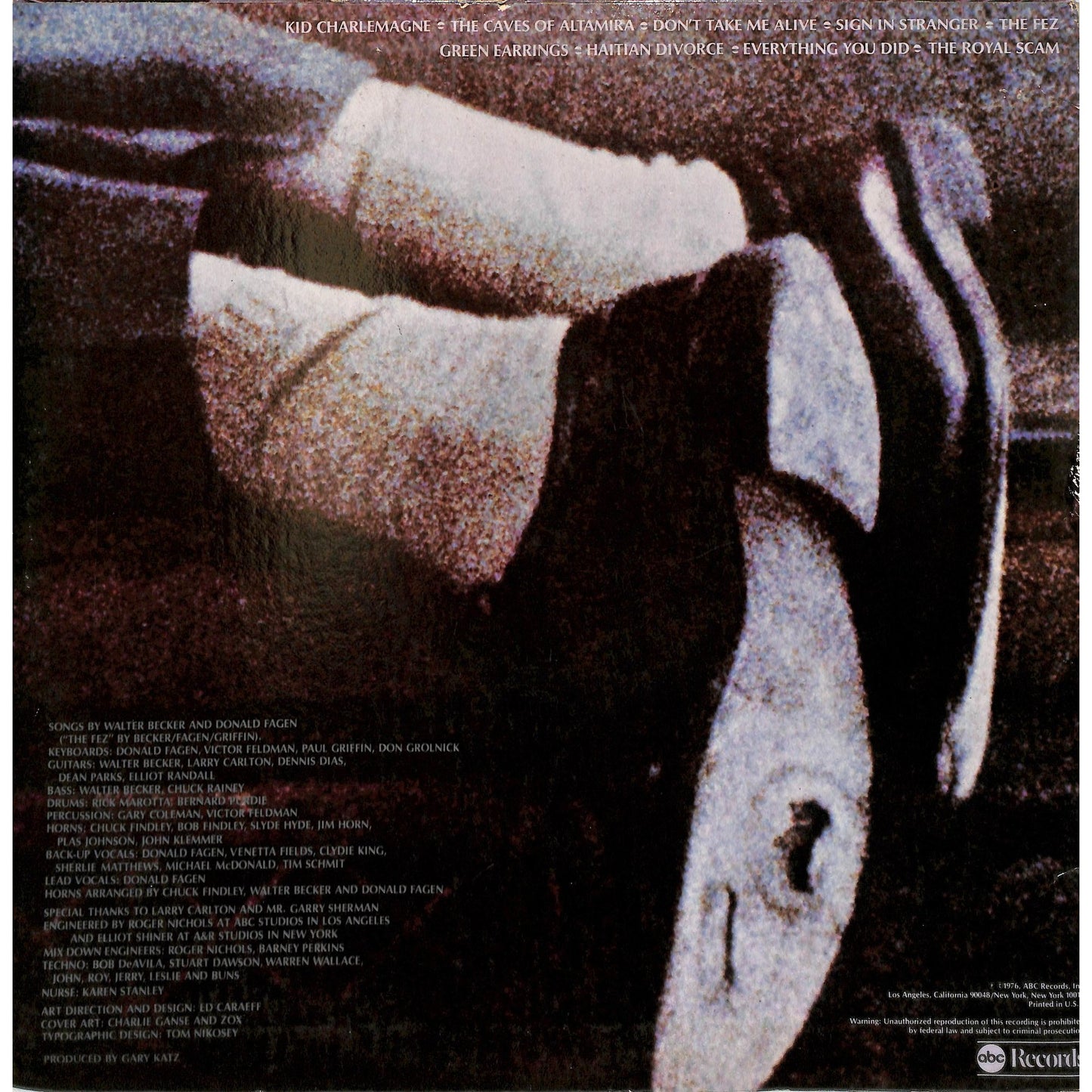 Steely Dan - The Royal Scam Vinyl Record ABCD-931