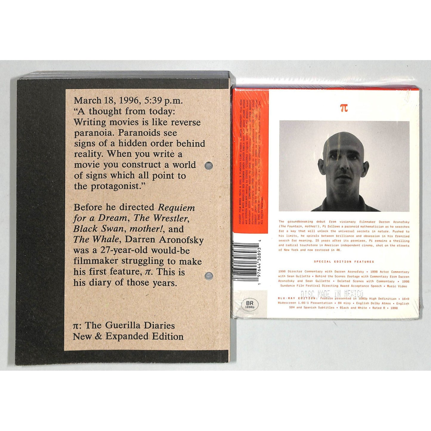 Pi: Blu-ray and The Guerilla Diaries by Darren Aronofsky