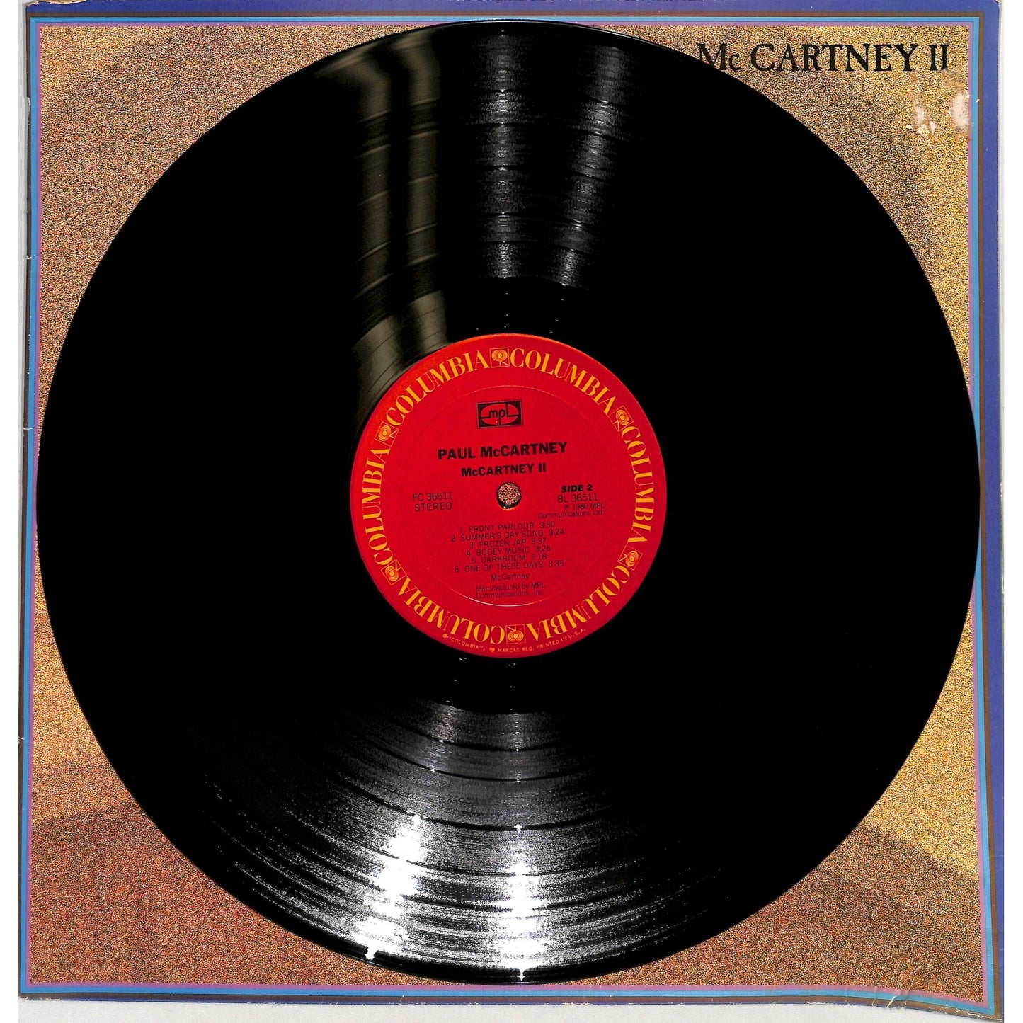 Paul McCartney - McCartney II Vinyl Record FC 36511