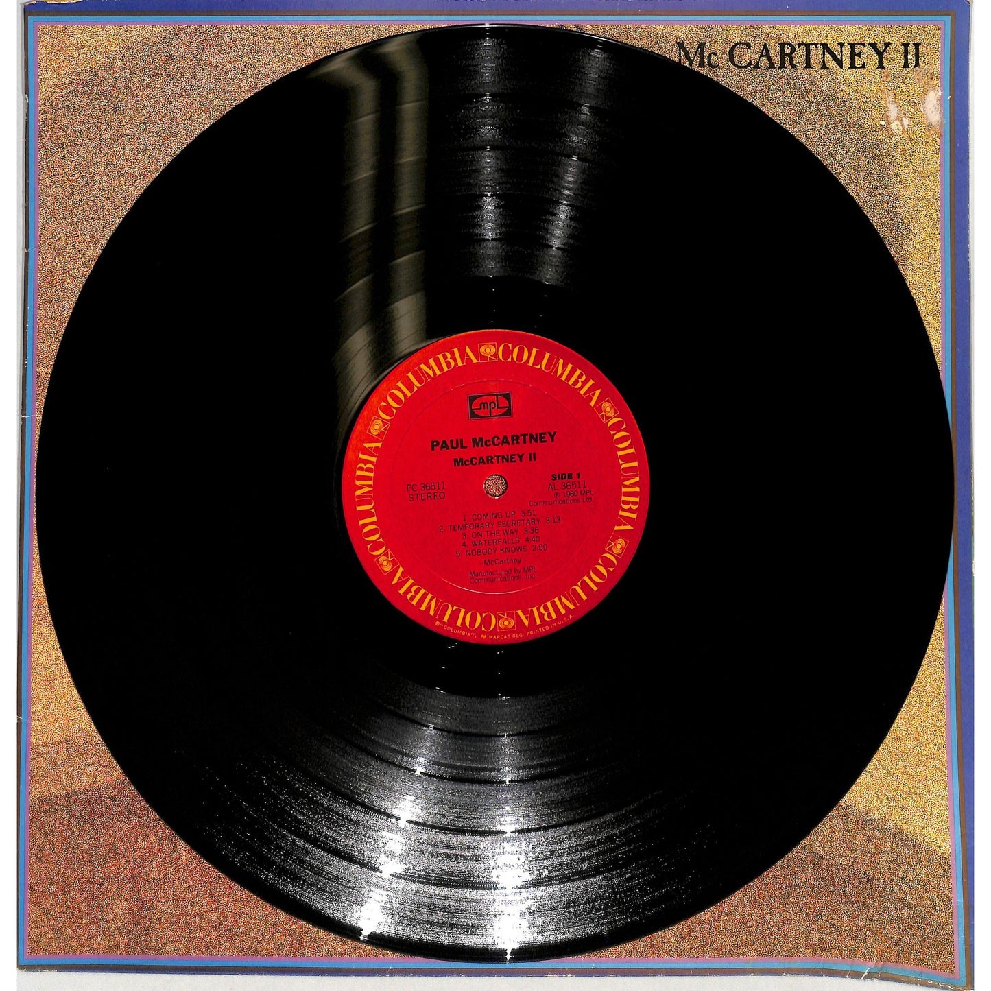 Paul McCartney - McCartney II Vinyl Record FC 36511