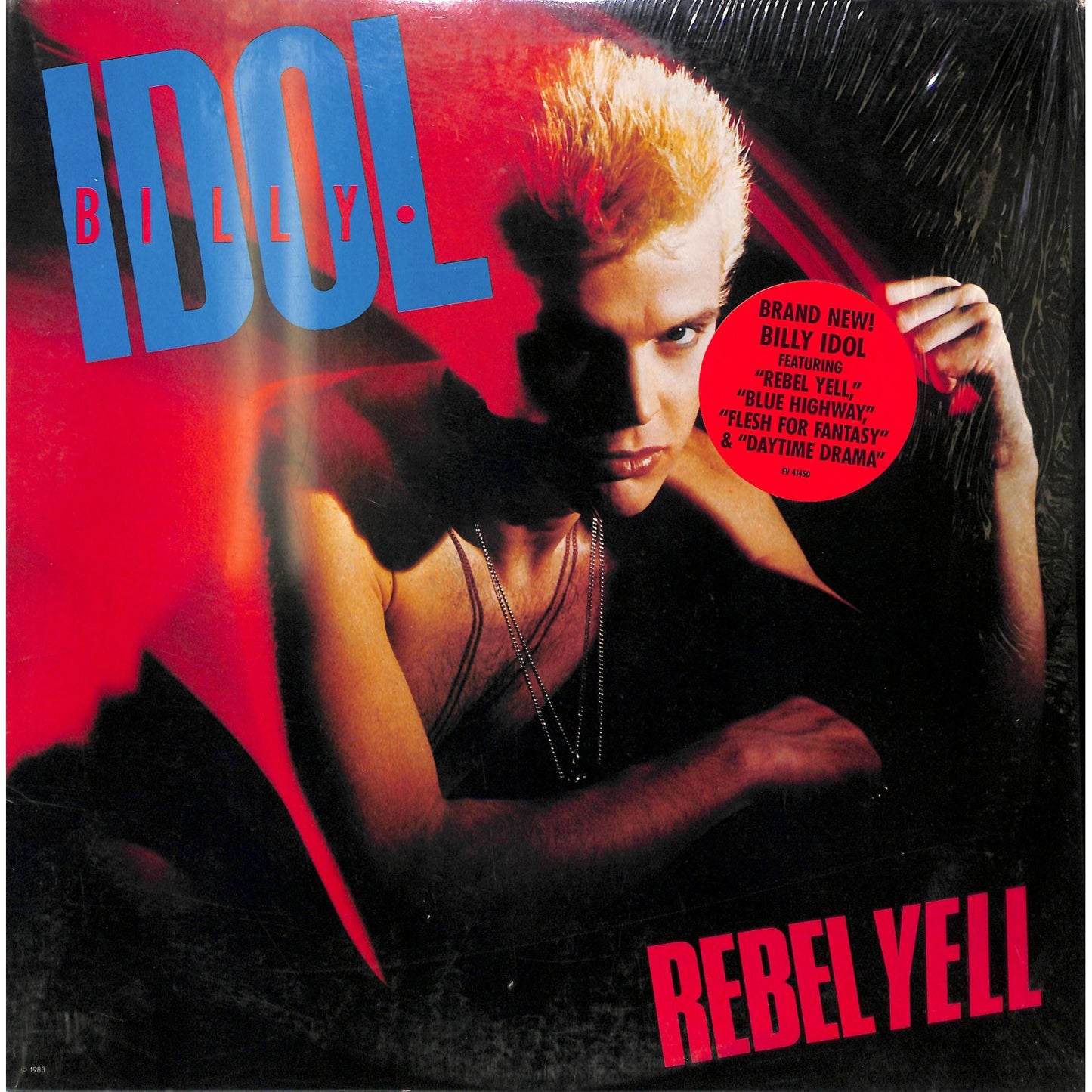 Billy Idol - Rebel Yell Vinyl Record FV 41450