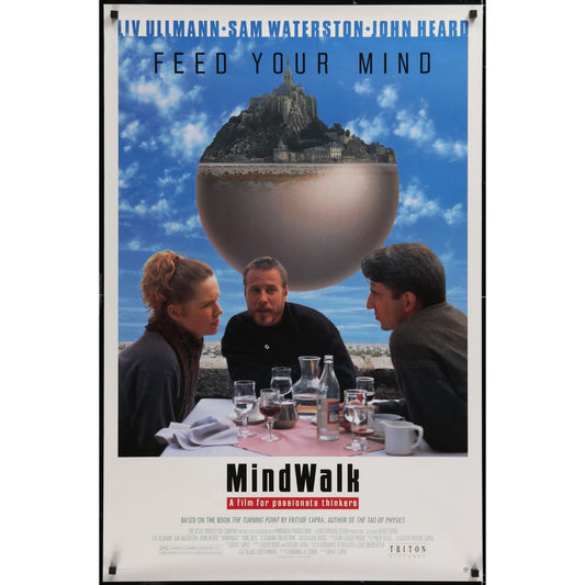 Mindwalk (1990) Original Movie Poster Rolled 27x40