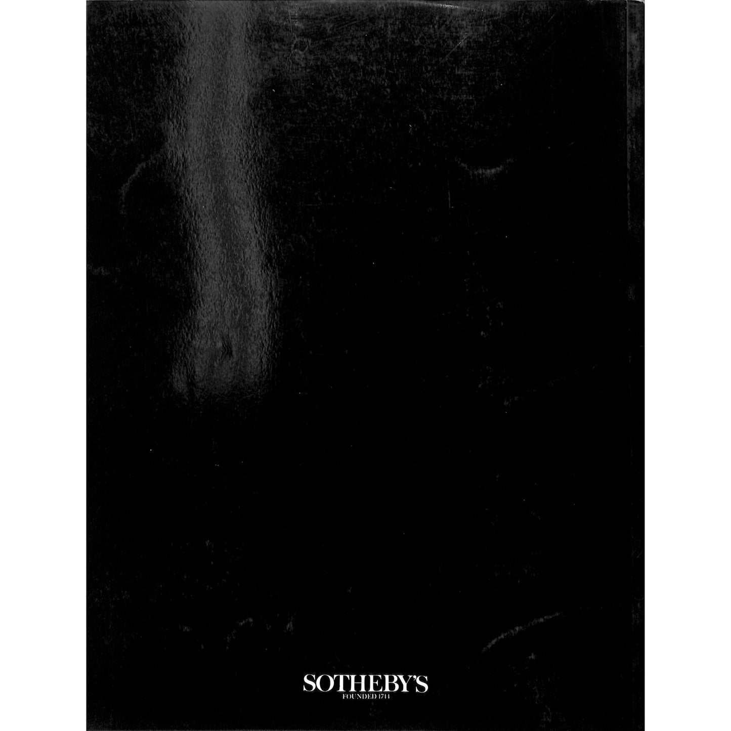 Sotheby's Post War & Contemporary Art Auction Catalog May 25, 1989