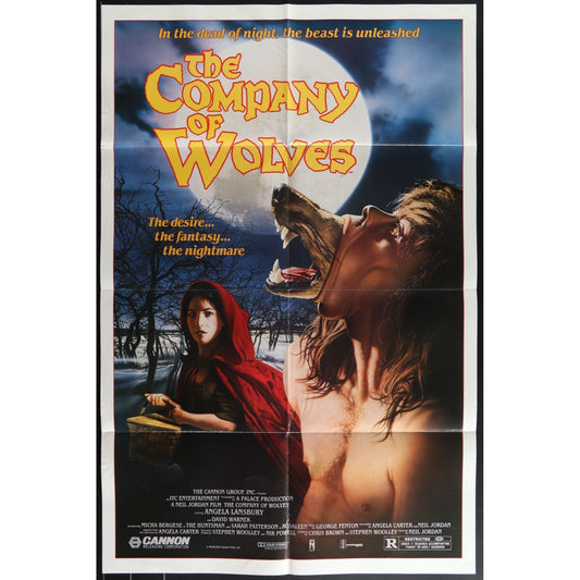 The Company of Wolves (1984) Original Movie Poster Folded 27x41