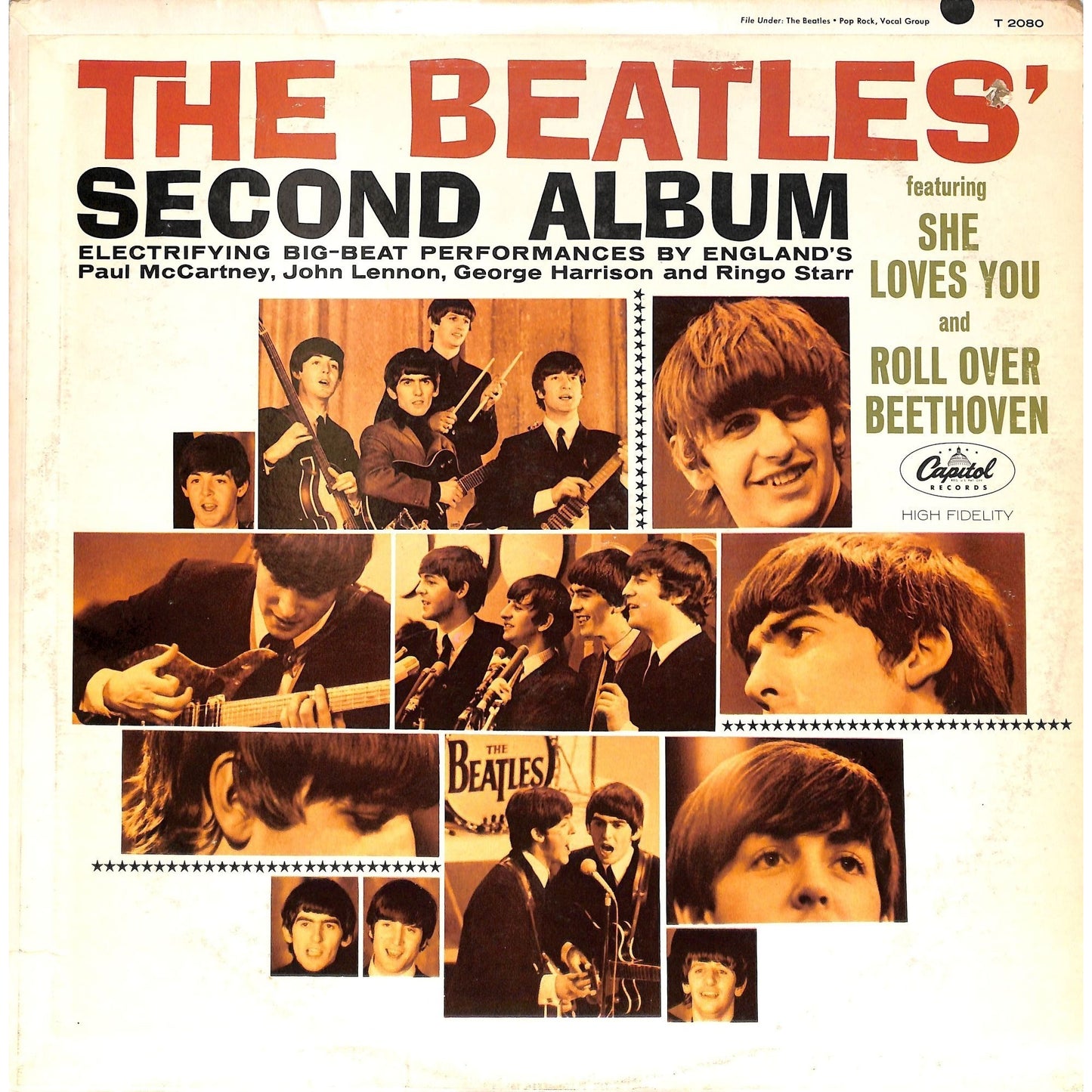The Beatles - The Beatles' Second Album Vinyl Record ST 2080