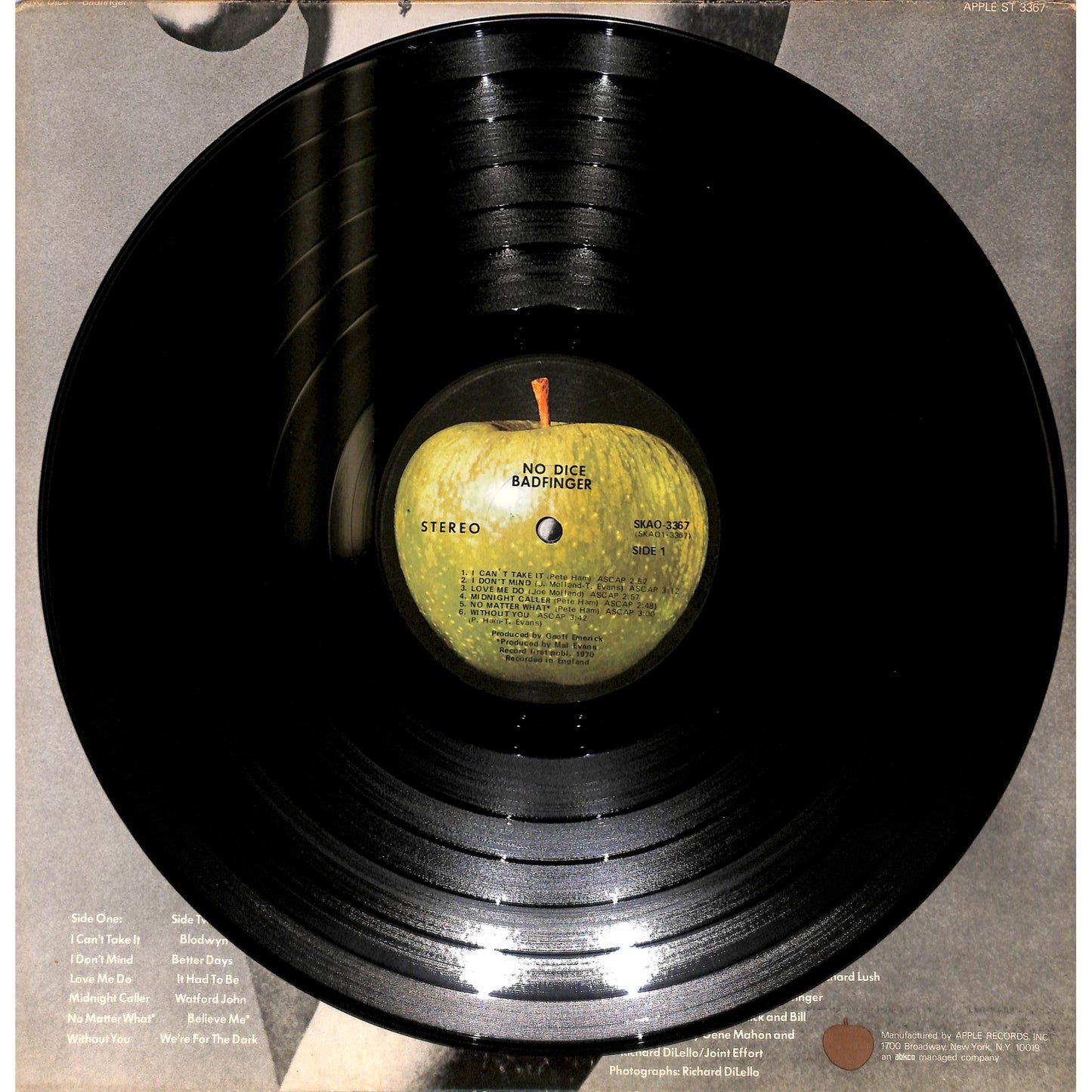 Badfinger - No Dice Vinyl Record SKAO-3367