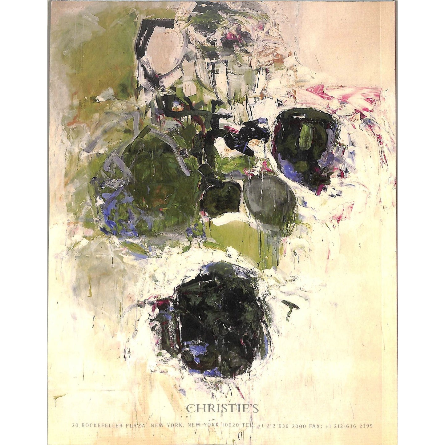 Christie's Post War & Contemporary Art Auction Catalog November 14, 2002