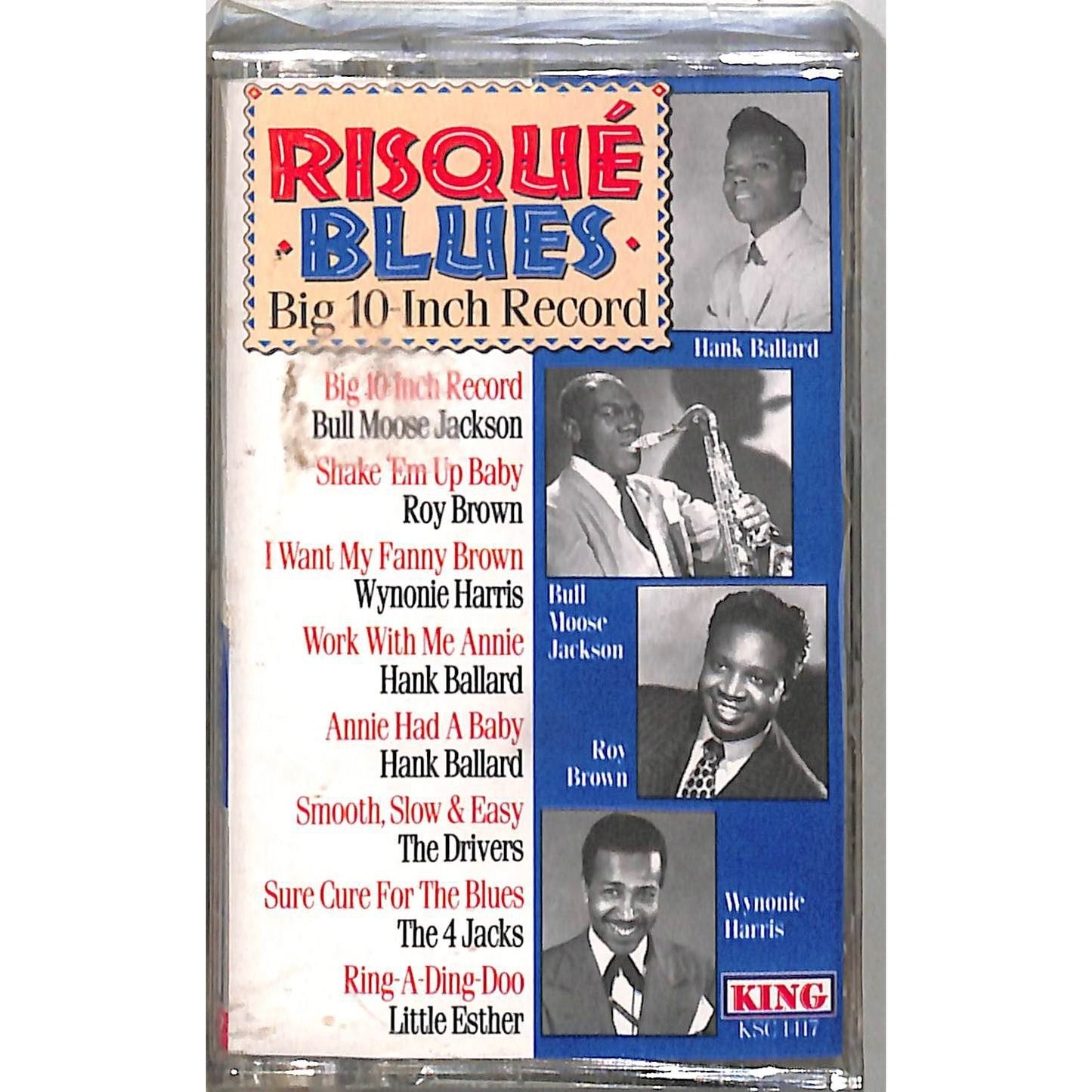 Various Artists - Risque Blues Sealed Cassette Tape KSC-1417